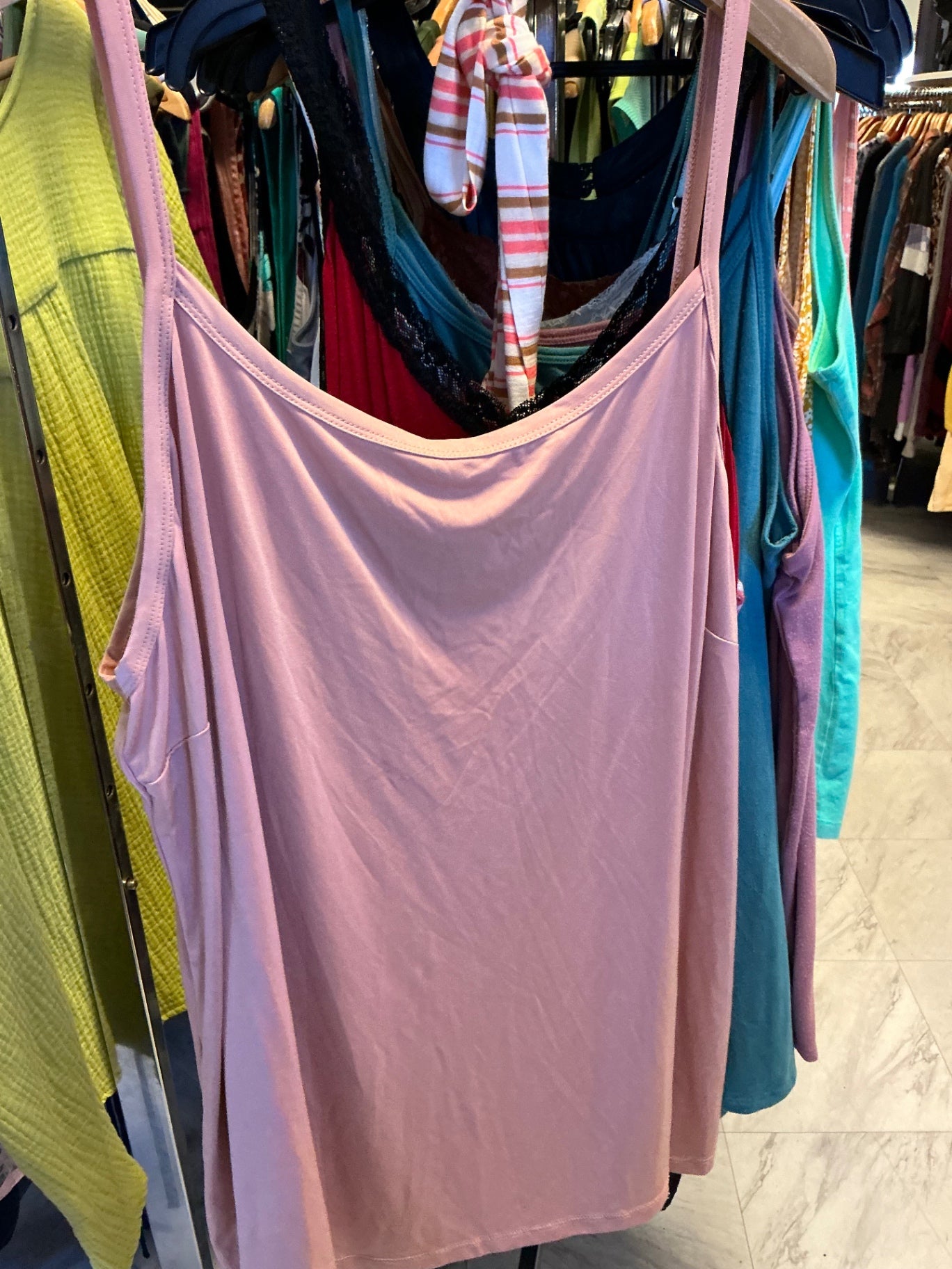 LuLaRoe Tank Top 3X Dusty Rose
