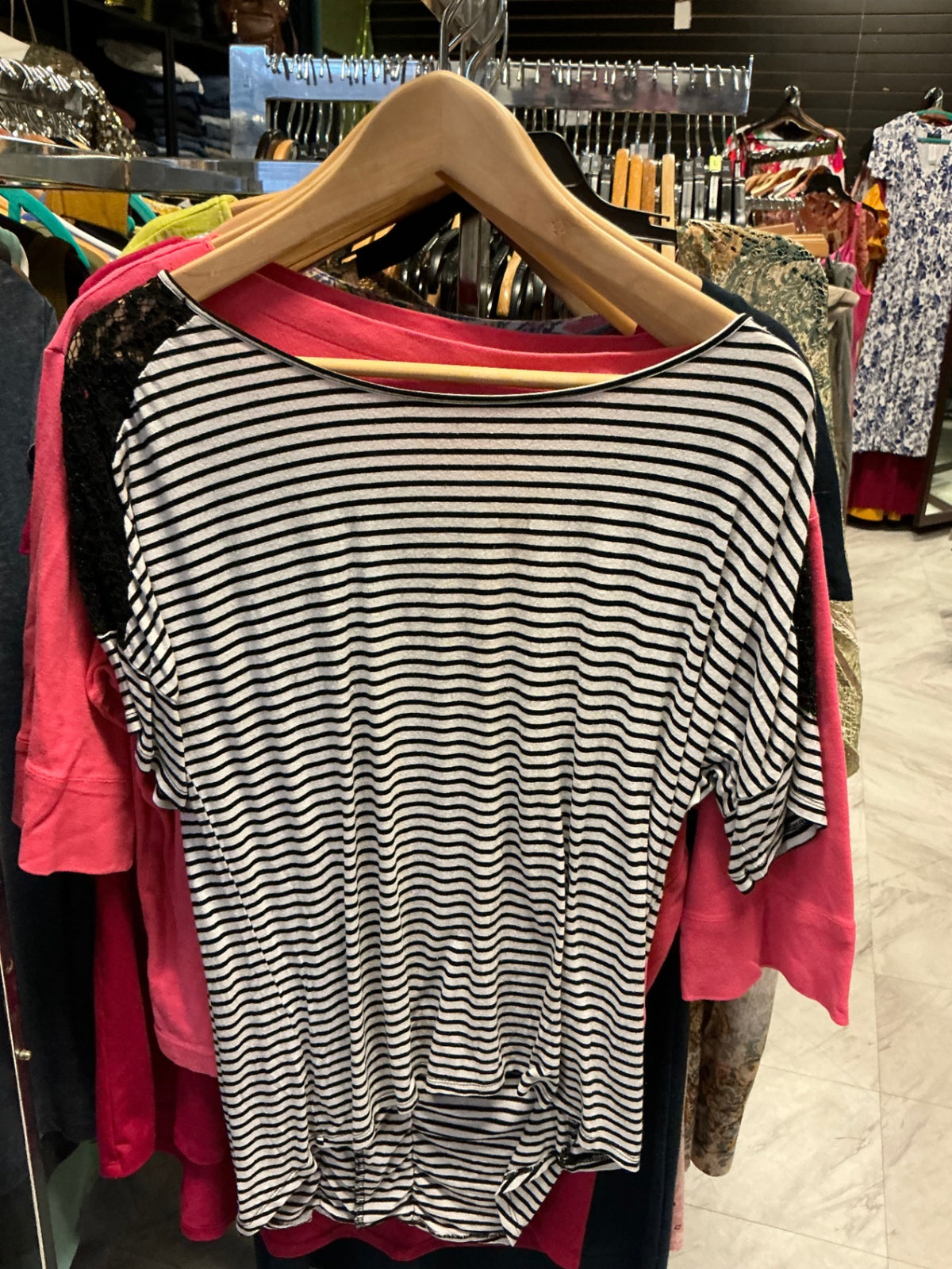Norma Hill T-Shirt 0 Black and White