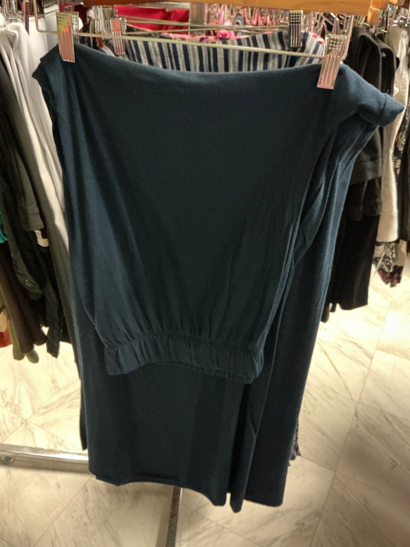 Zenana Wide Leg Pant 3X Navy Blue NWOT