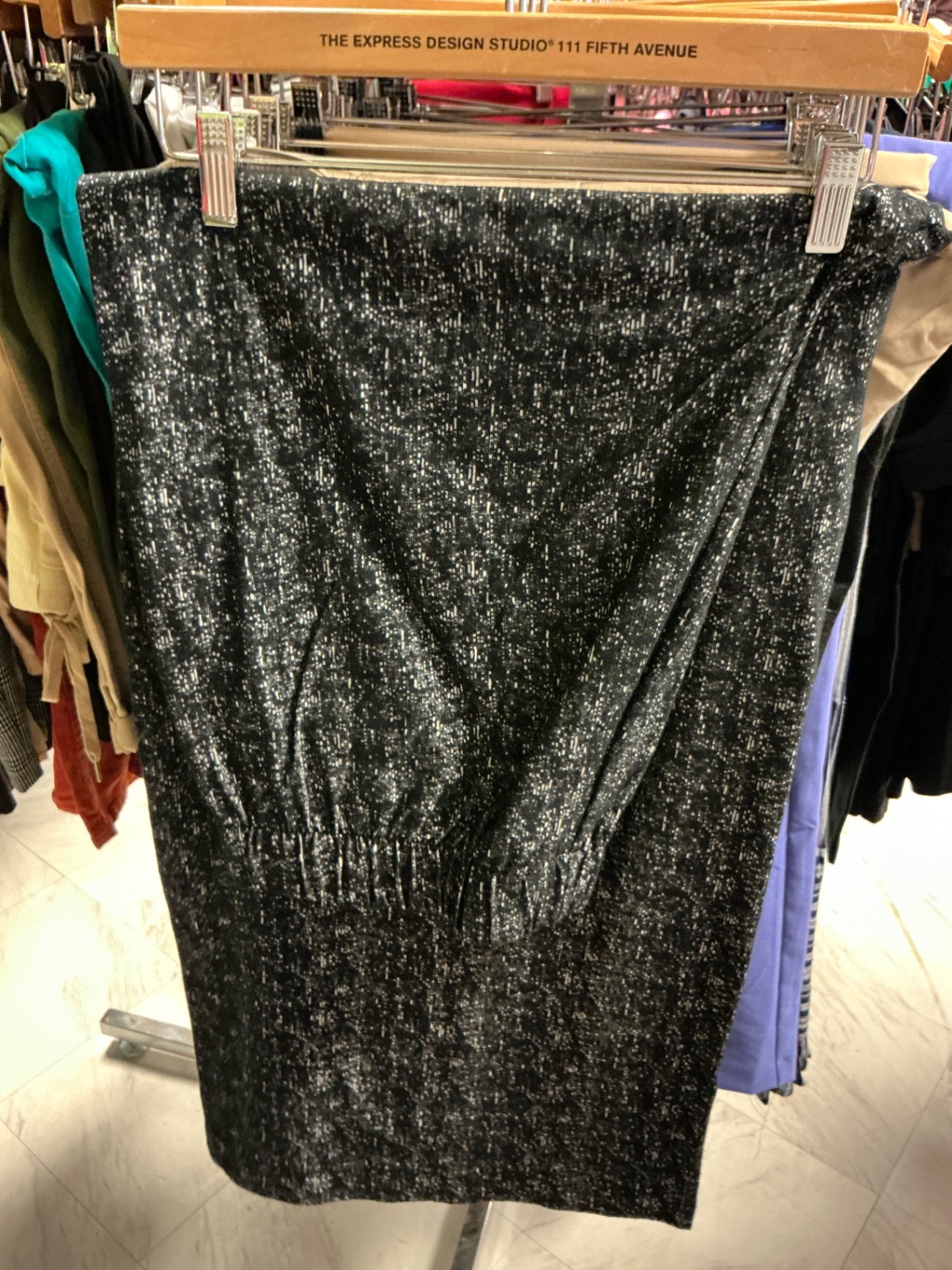 Zenana Wide Leg Pant 3X Black/White NWOT