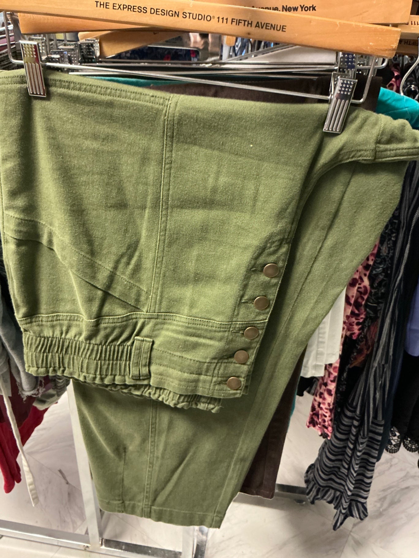 Knox Rose Pants XXL Olive Green