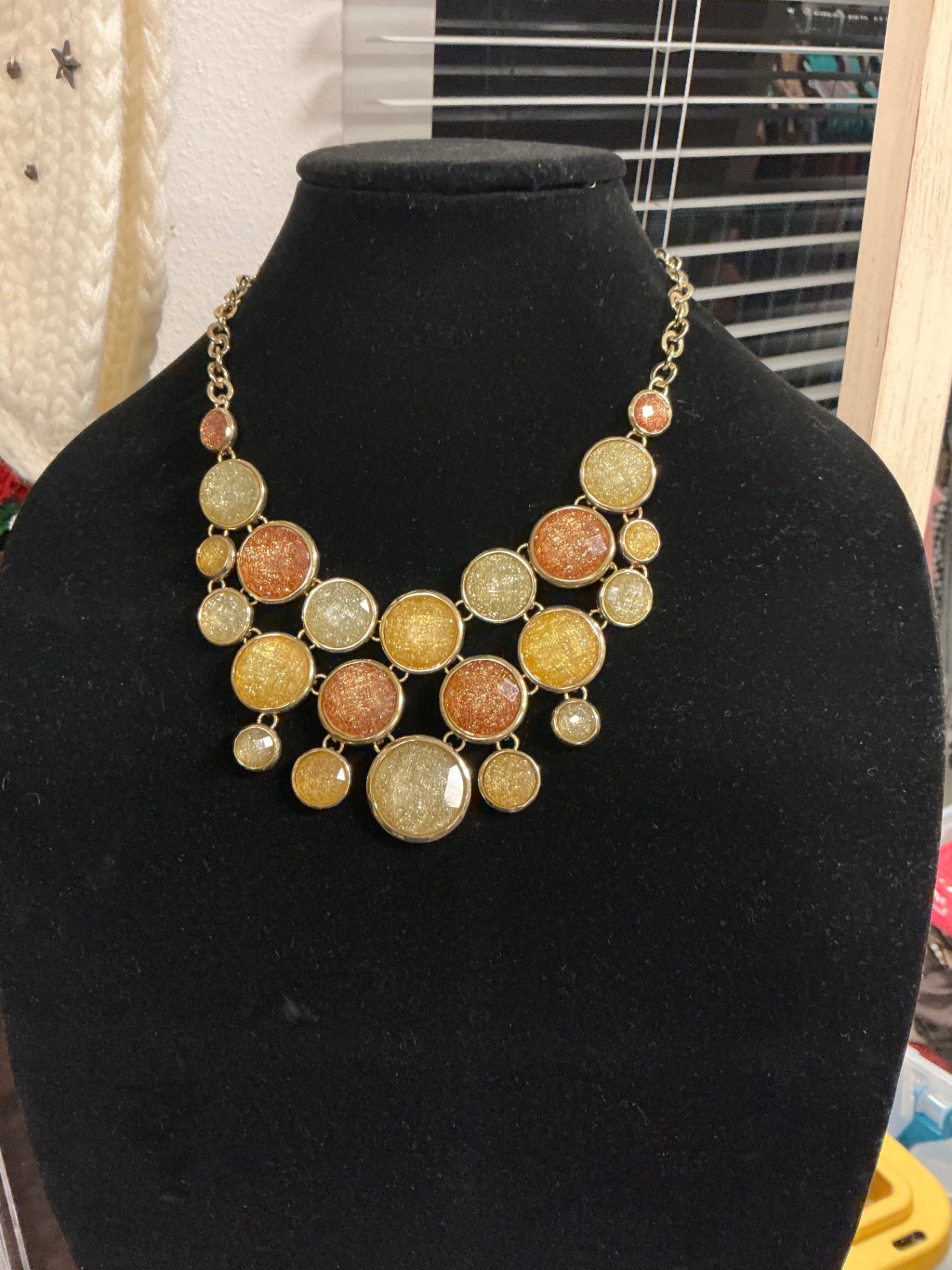 Necklace Gold and Copper