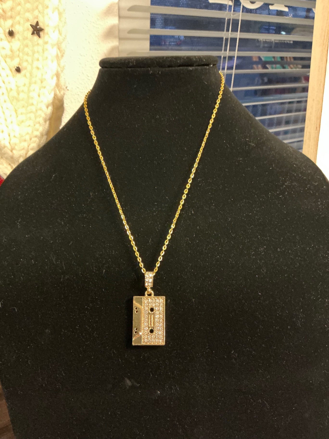 Necklace Gold Cassette