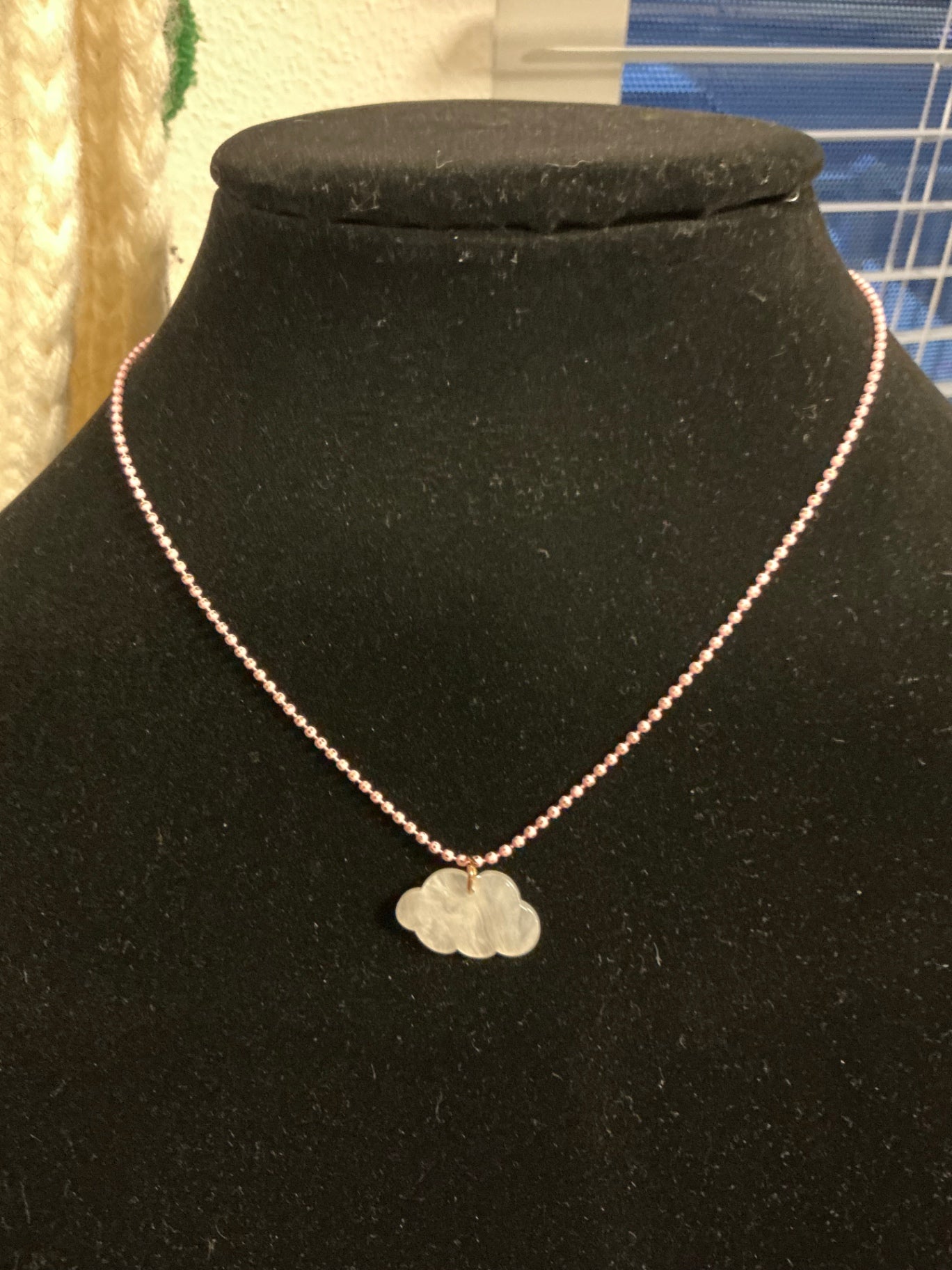 Necklace Pink w/ Cloud
