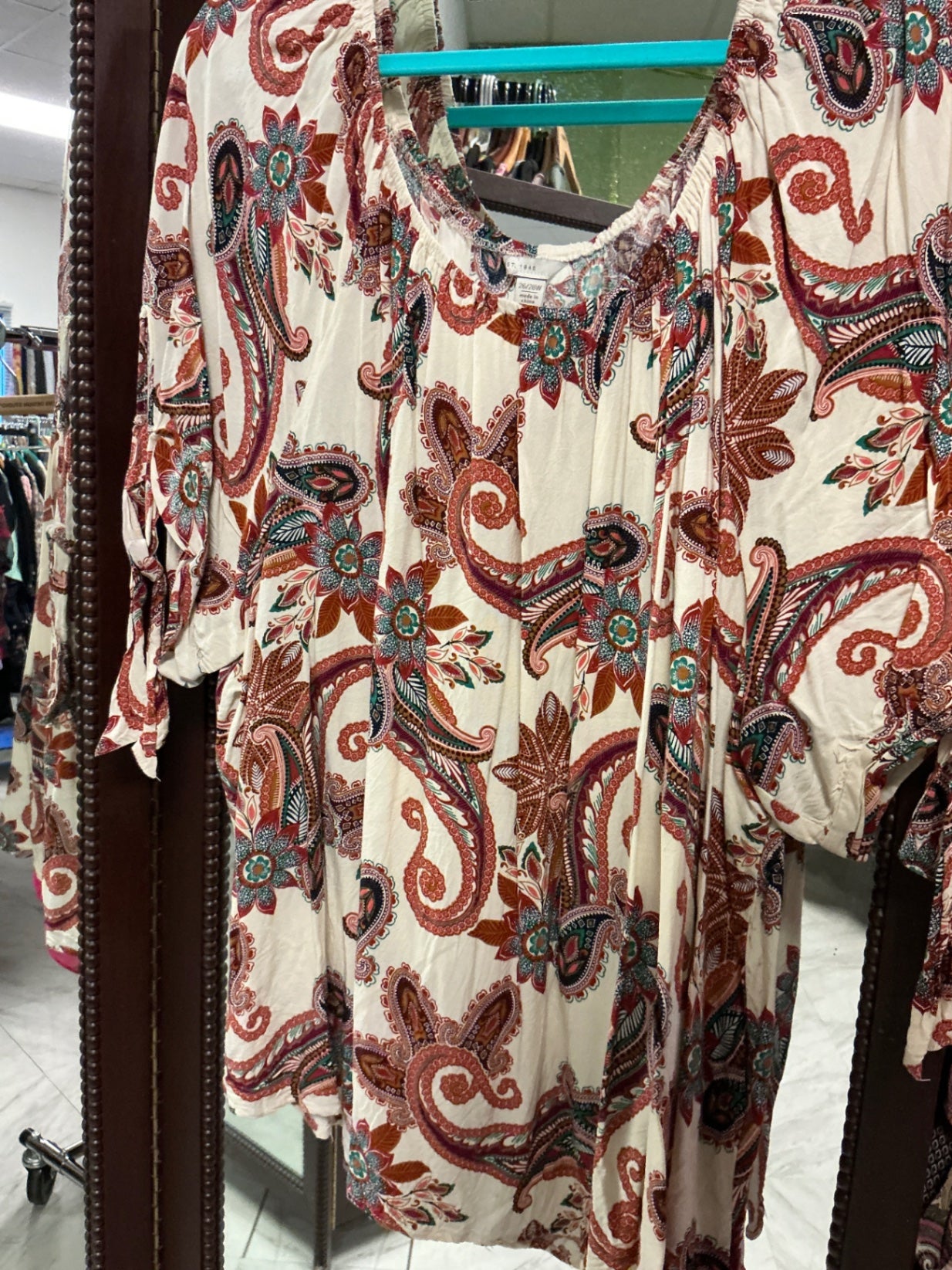 EST. 1946 Blouse 26/28 Multicolor