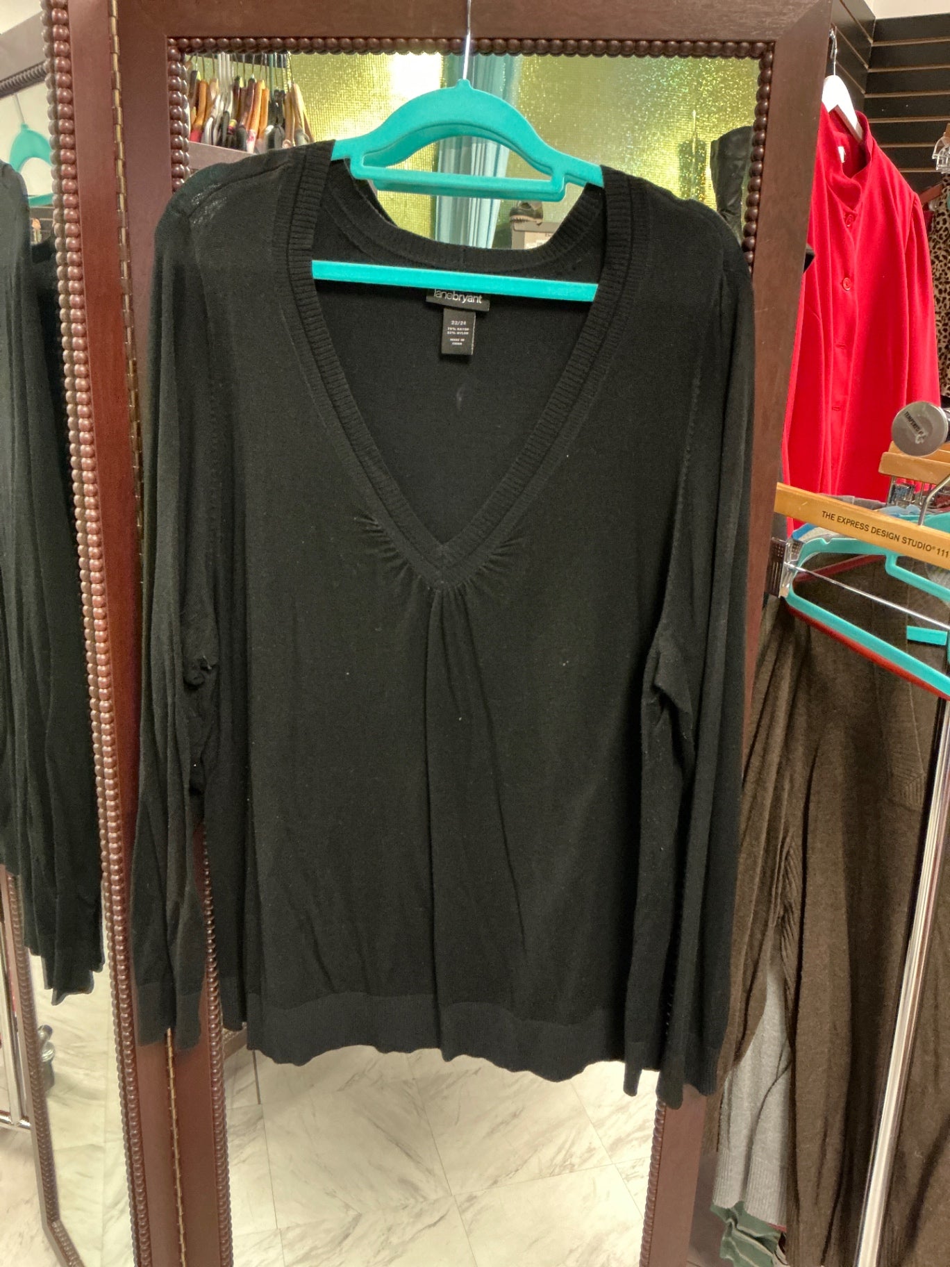 Lane Bryant Sweater 22/24 Black