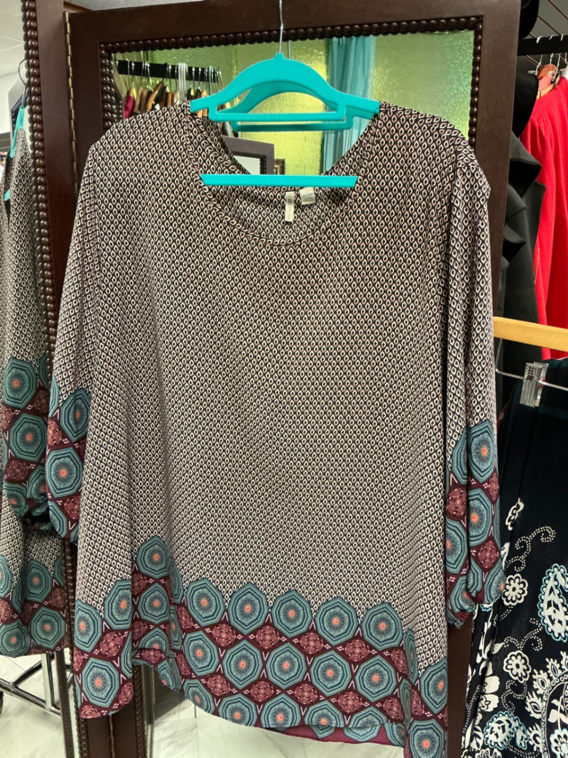 Cato Blouse 26/28 Multicolor
