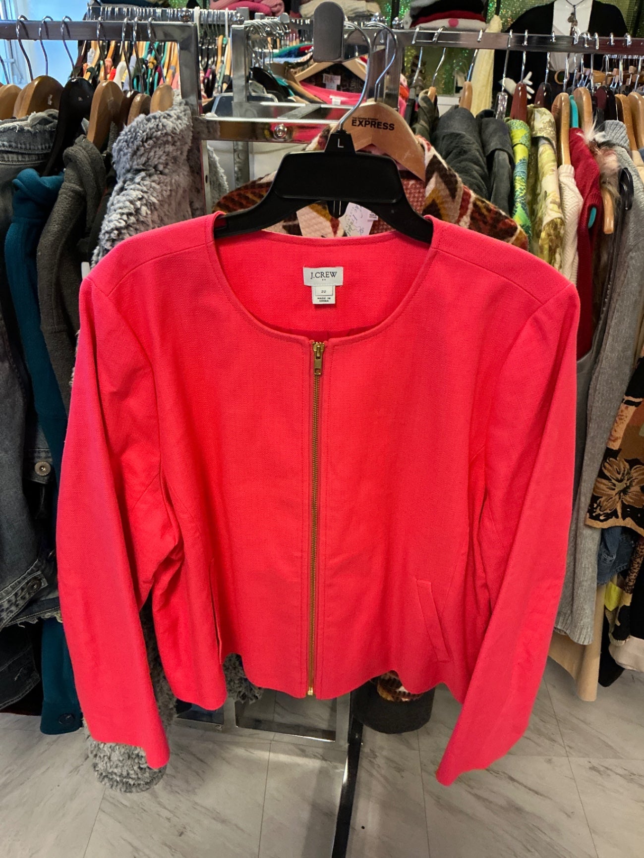 J.Crew Jacket 22 Pink