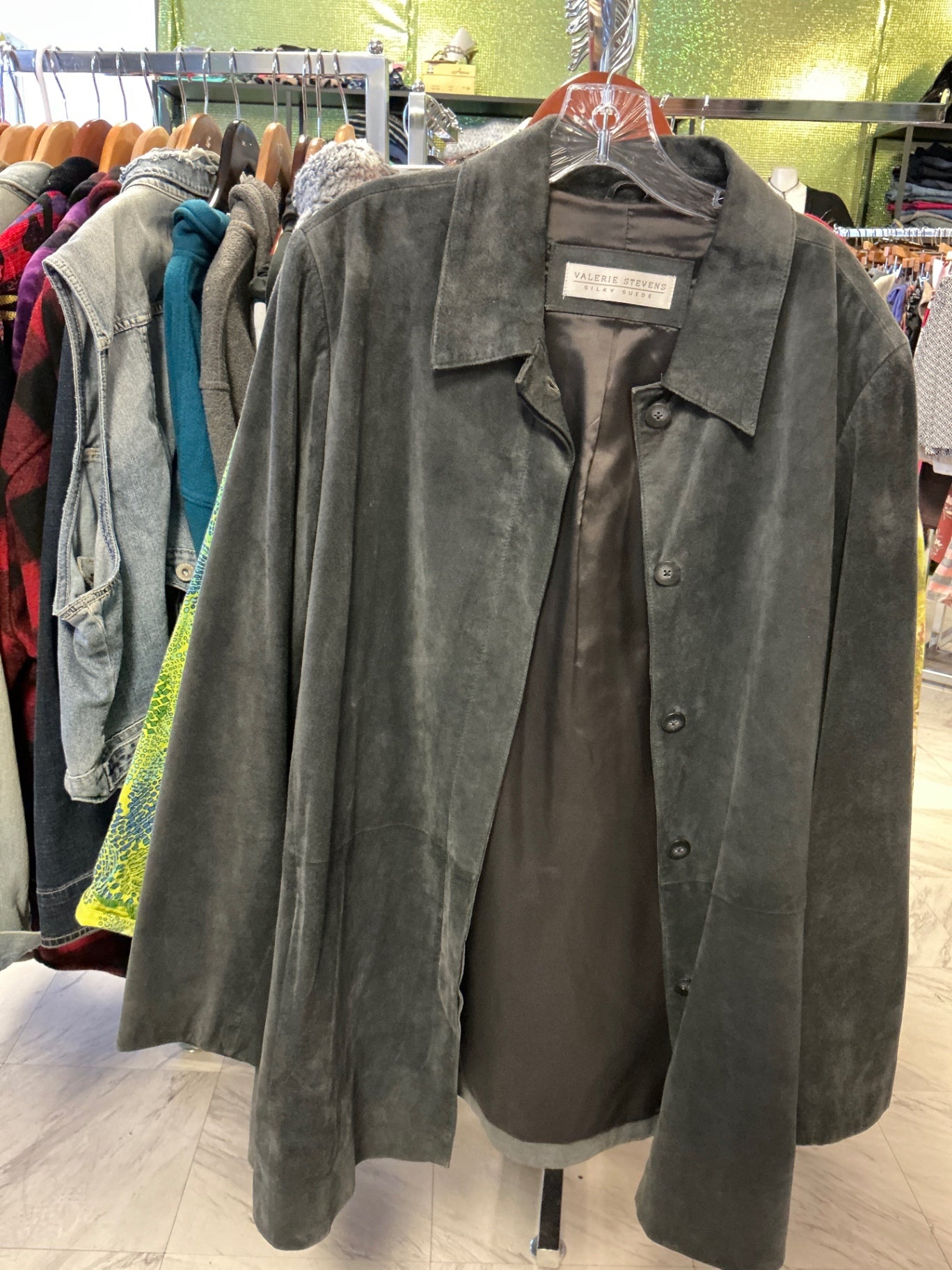 Valerie Stevens Jacket 3XL Dark Grey