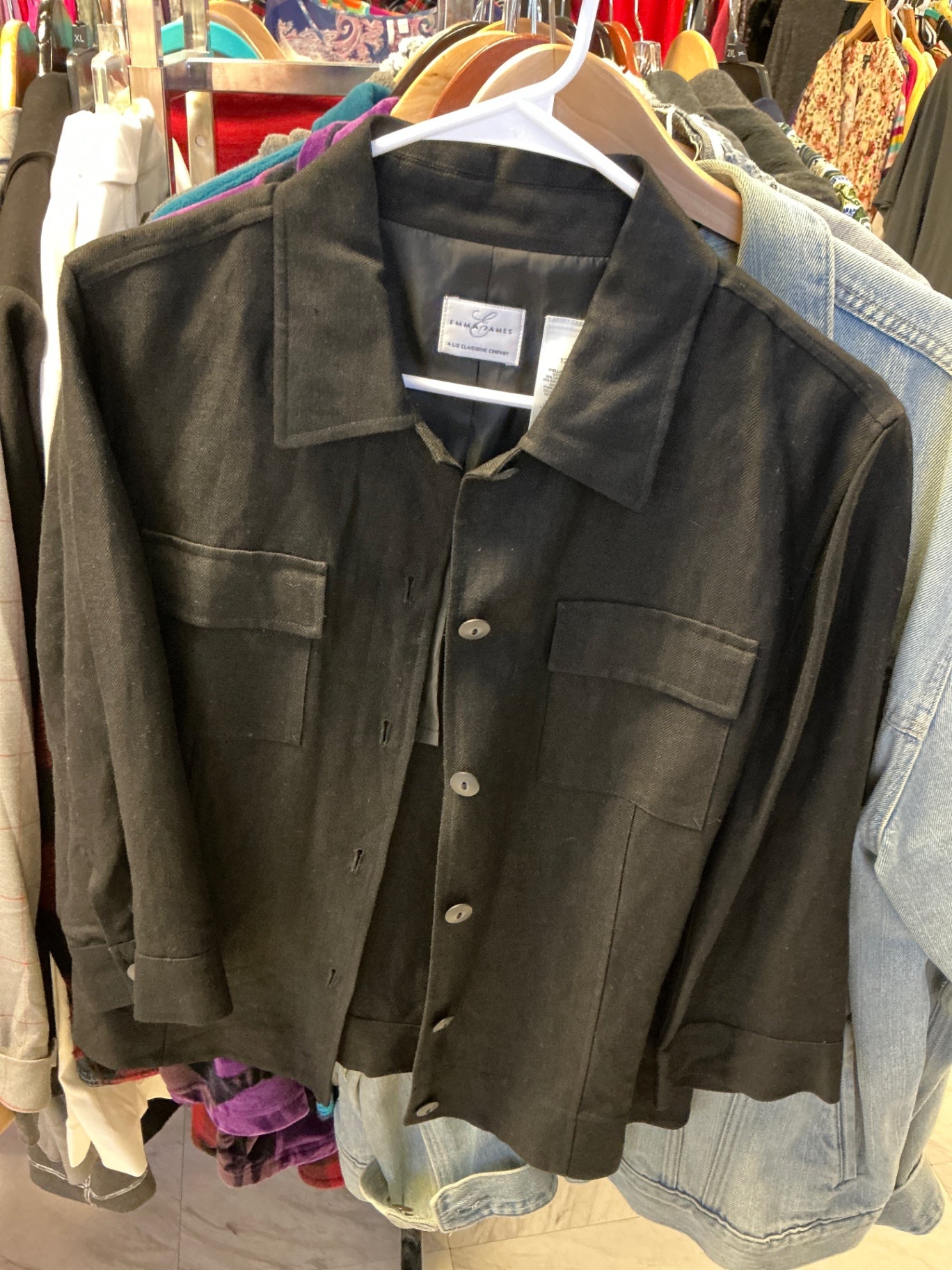 Emma James Jacket 12 Black