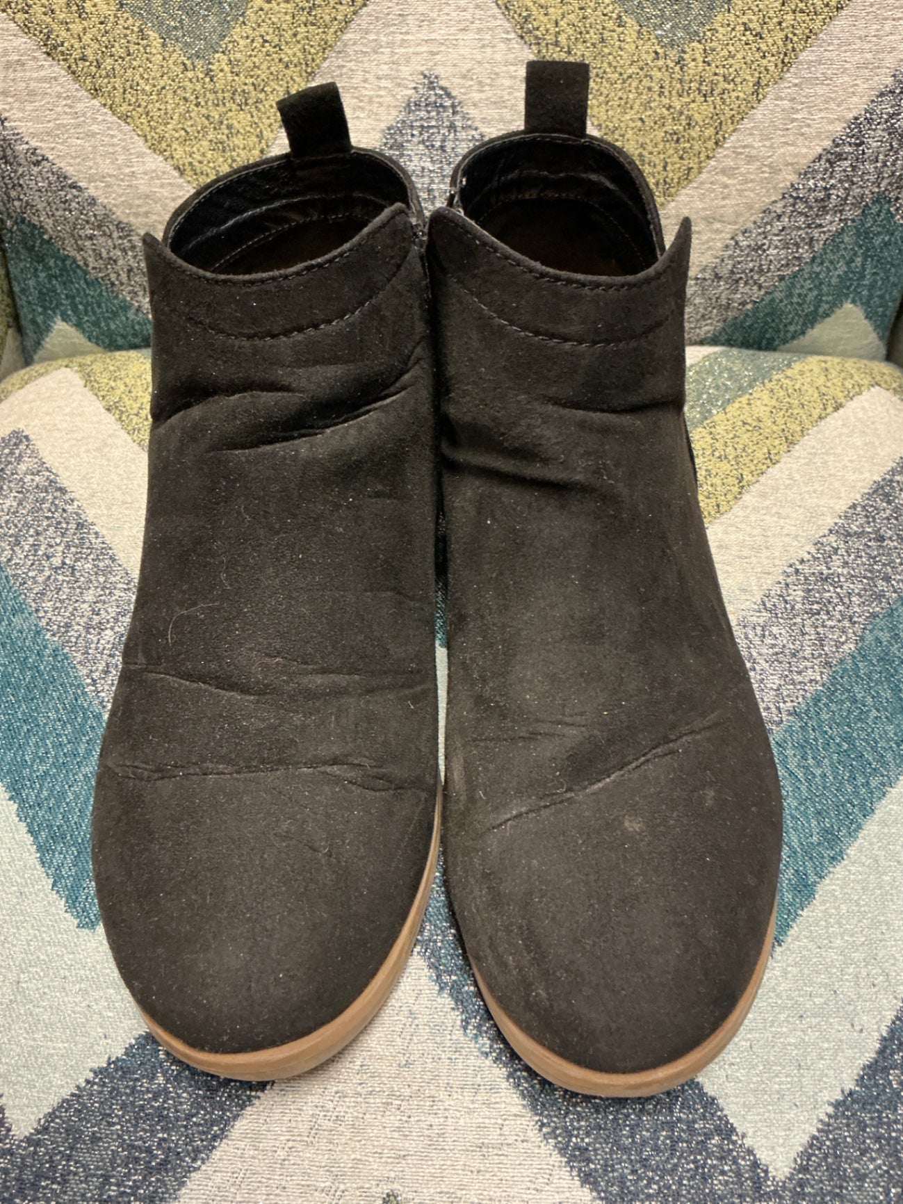 Time and Tru Ankle Boots Black