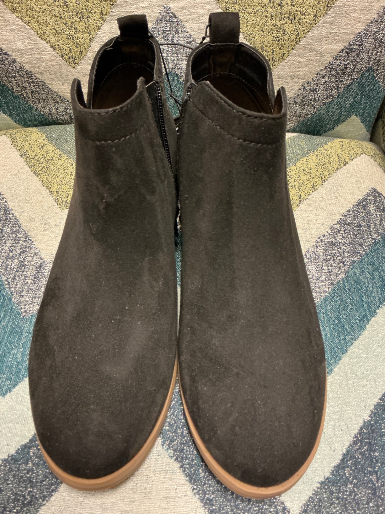 Time and Tru Ankle Boots 10W Black NWT