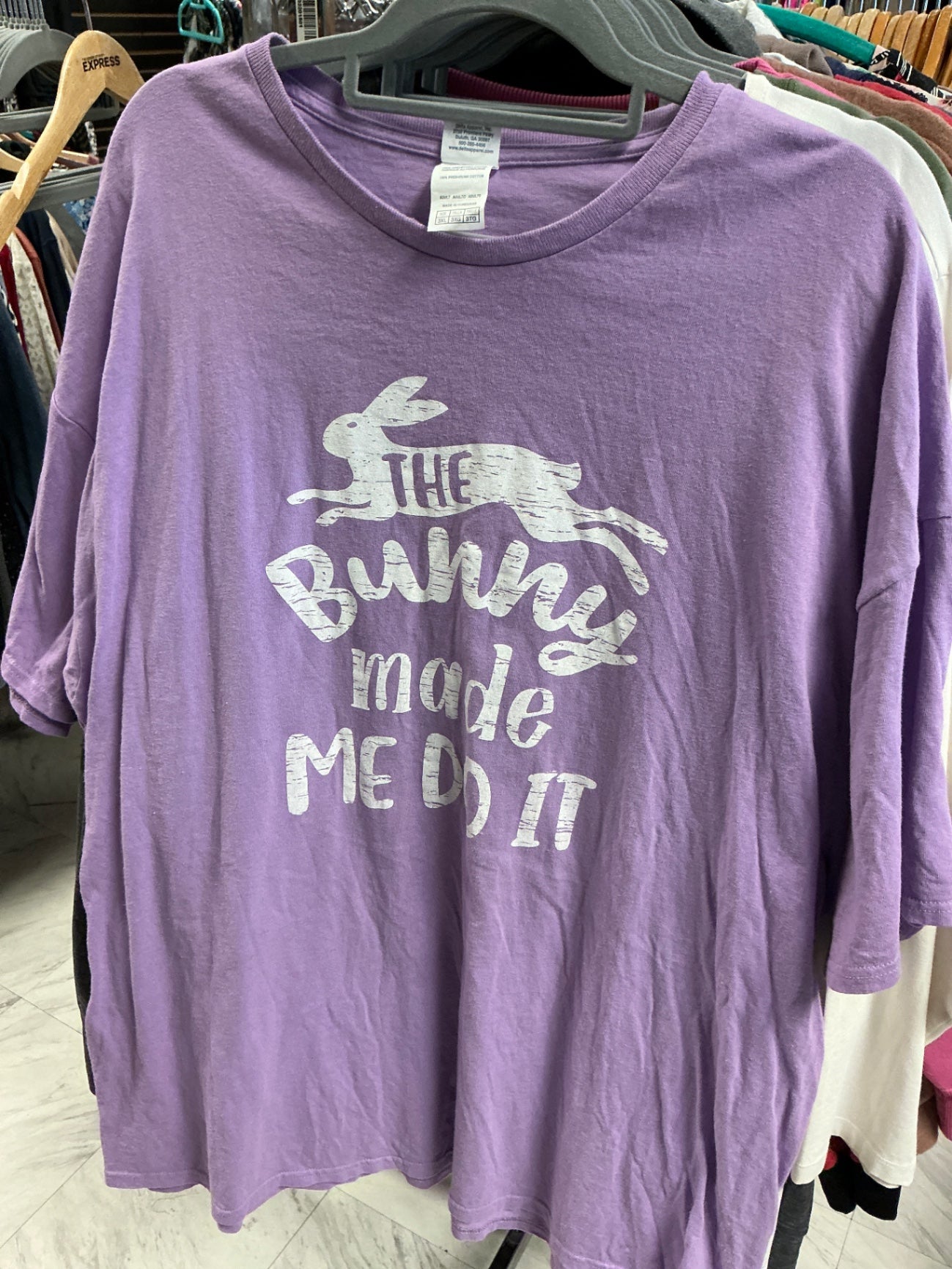 Delta T-Shirt 3XL Purple