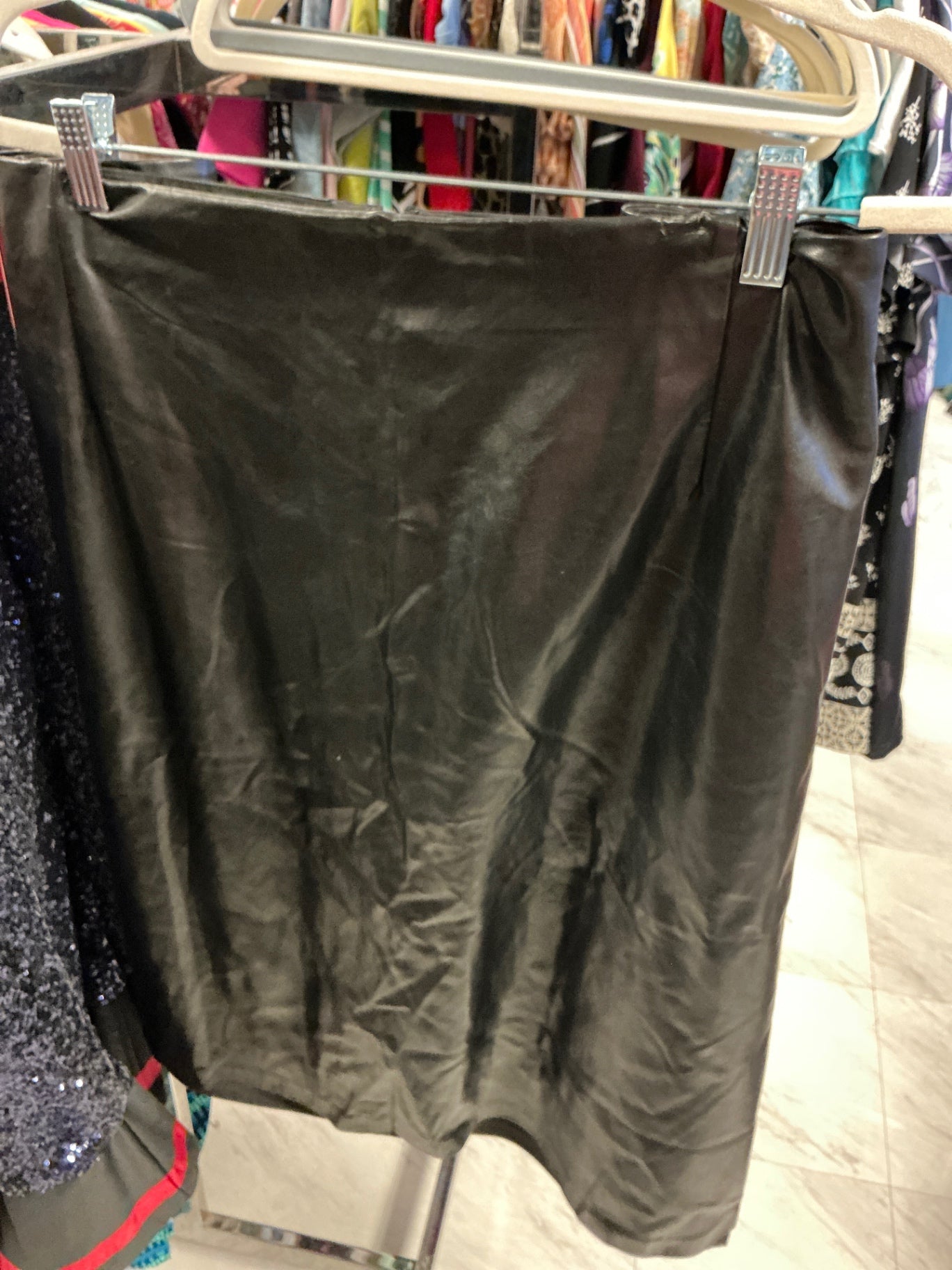 Eloquii Skirt 28 Black NWT