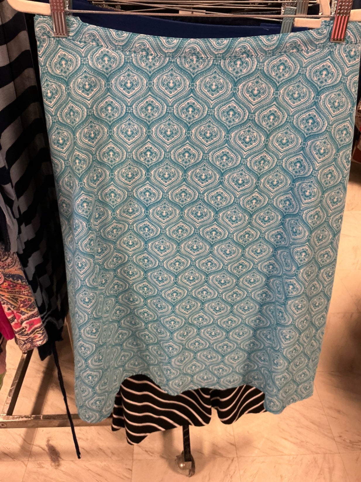 George Skirt 18 Blue
