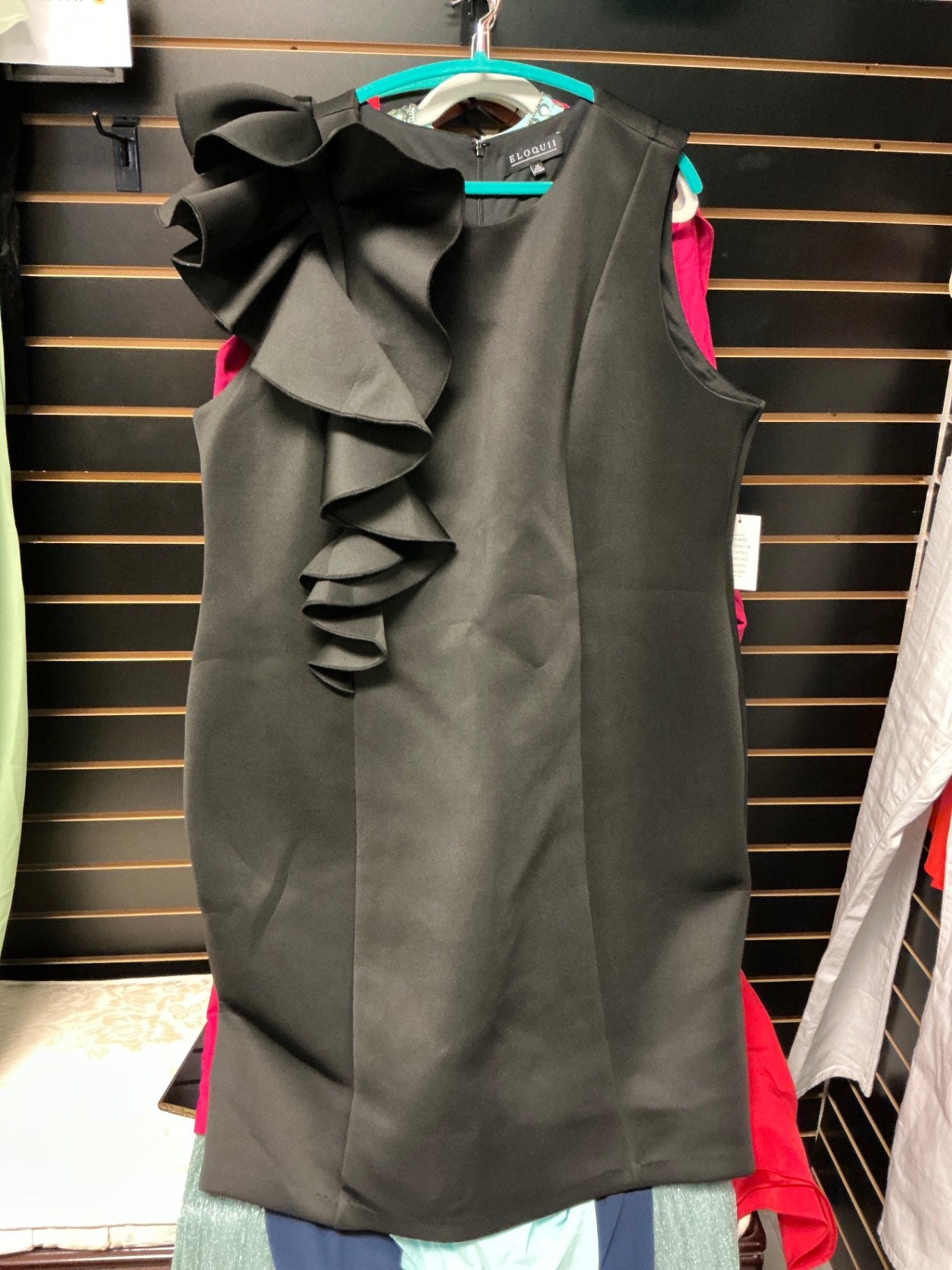 Eloquii Dress 28 Black NWT