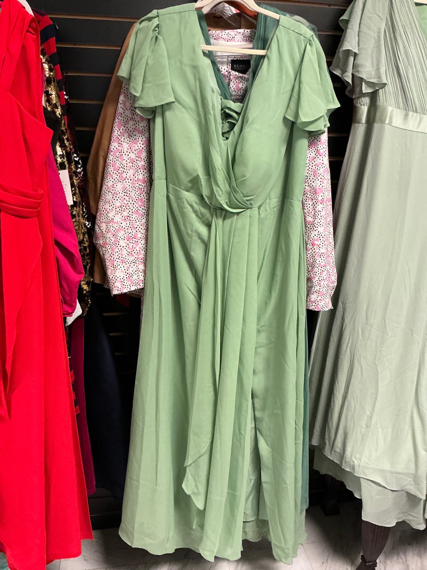 Dress 26 Sage Green