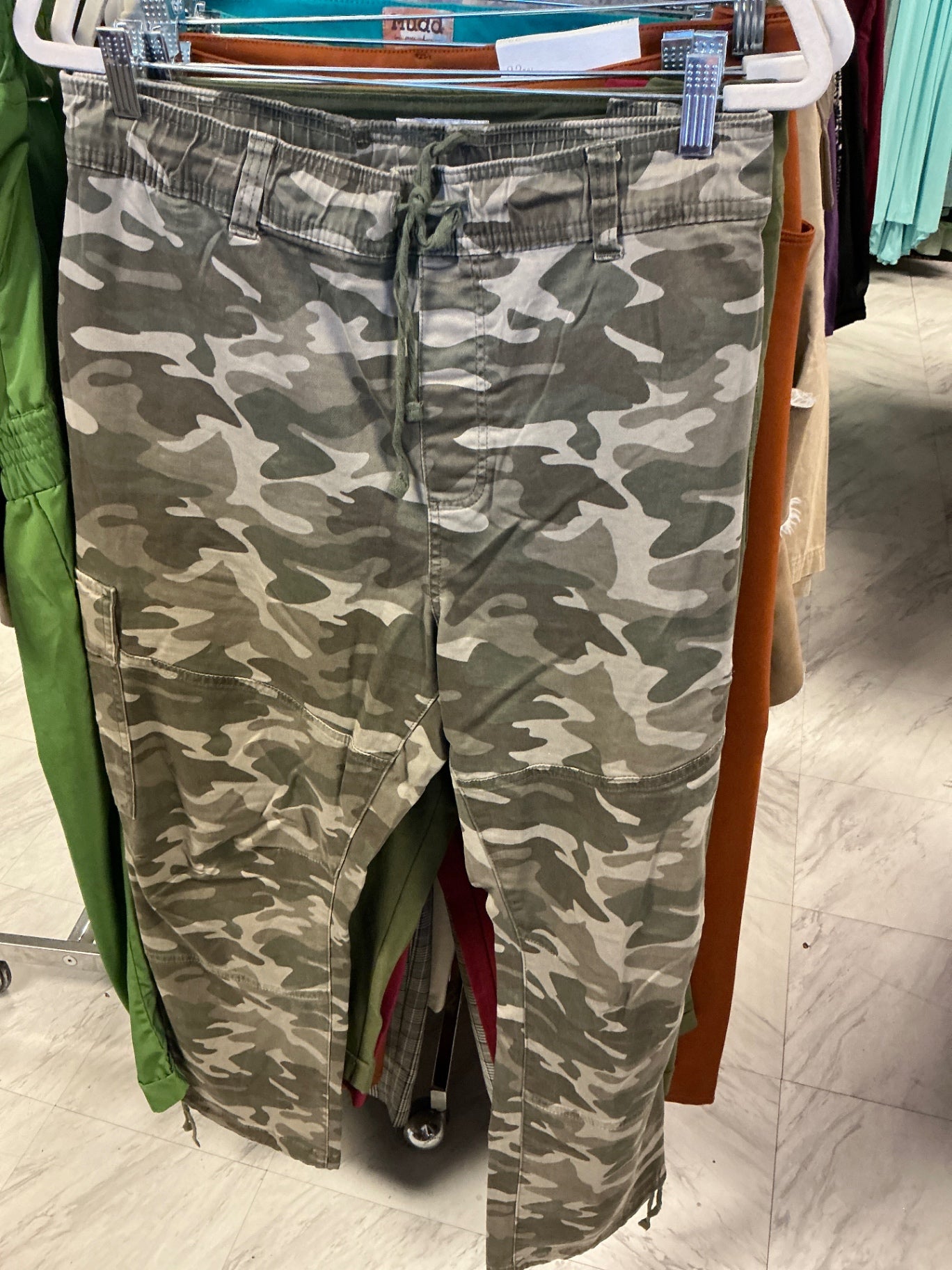 No Boundaries Cargo Pants 3X Camouflage