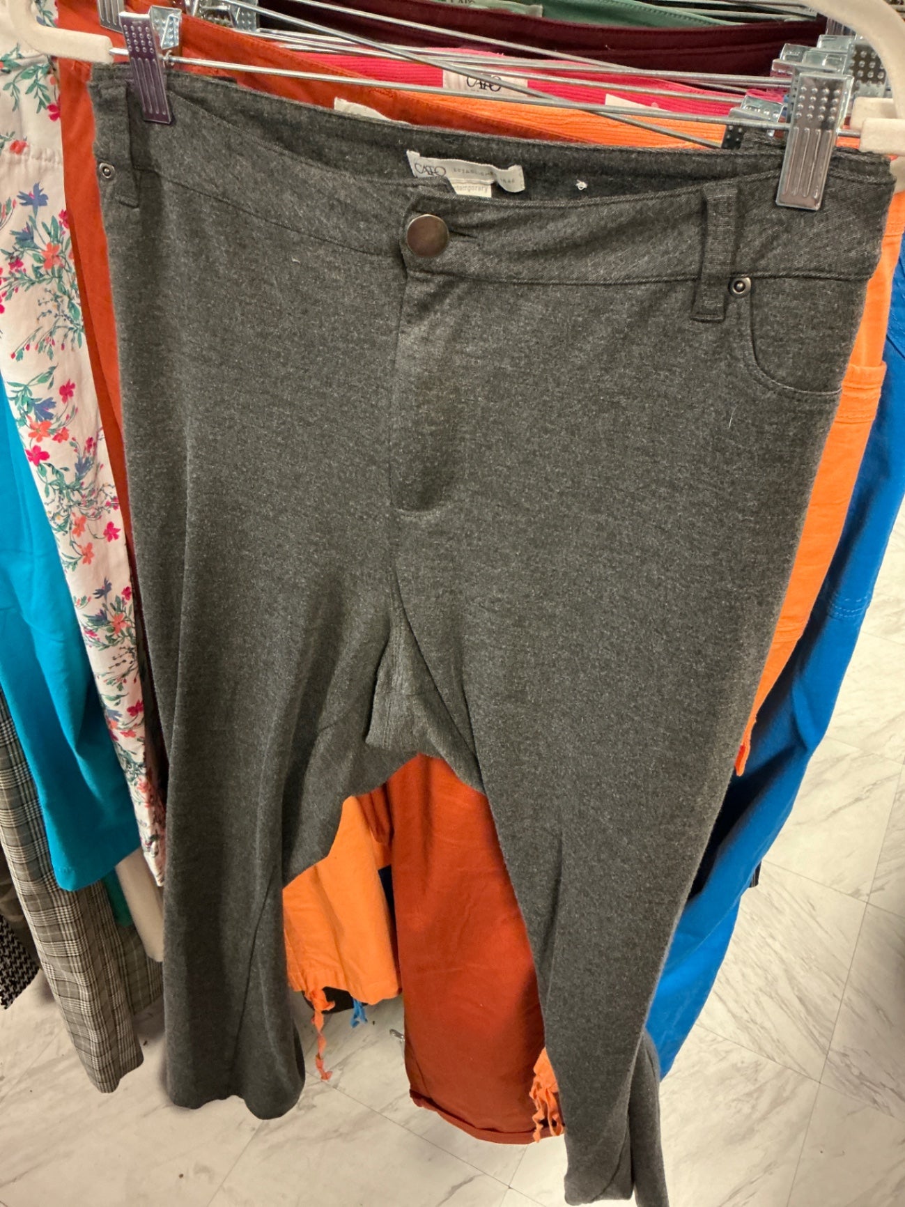 Cato Pants 22W Gray