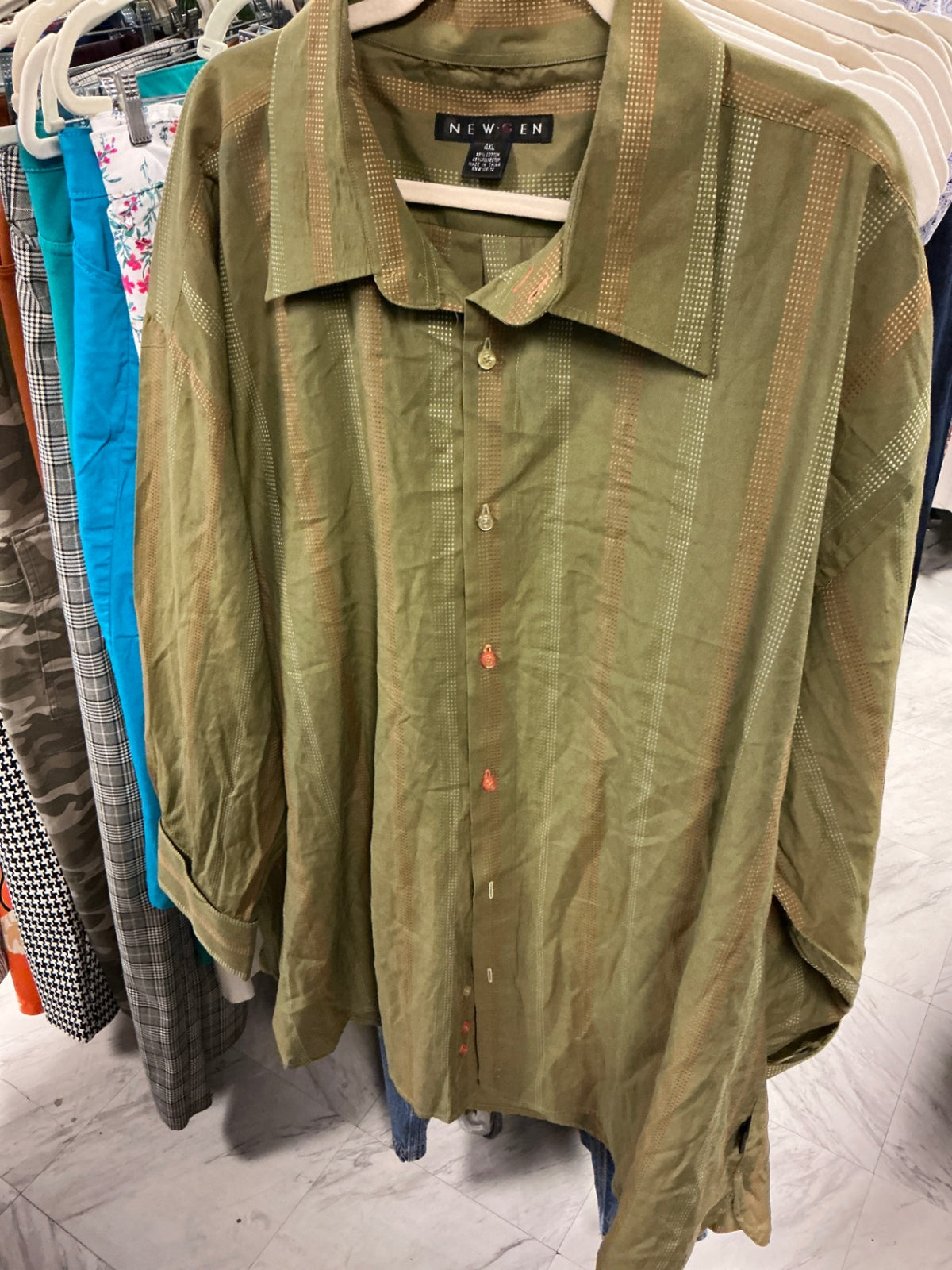 NewGen Shirt 4XL Olive Green