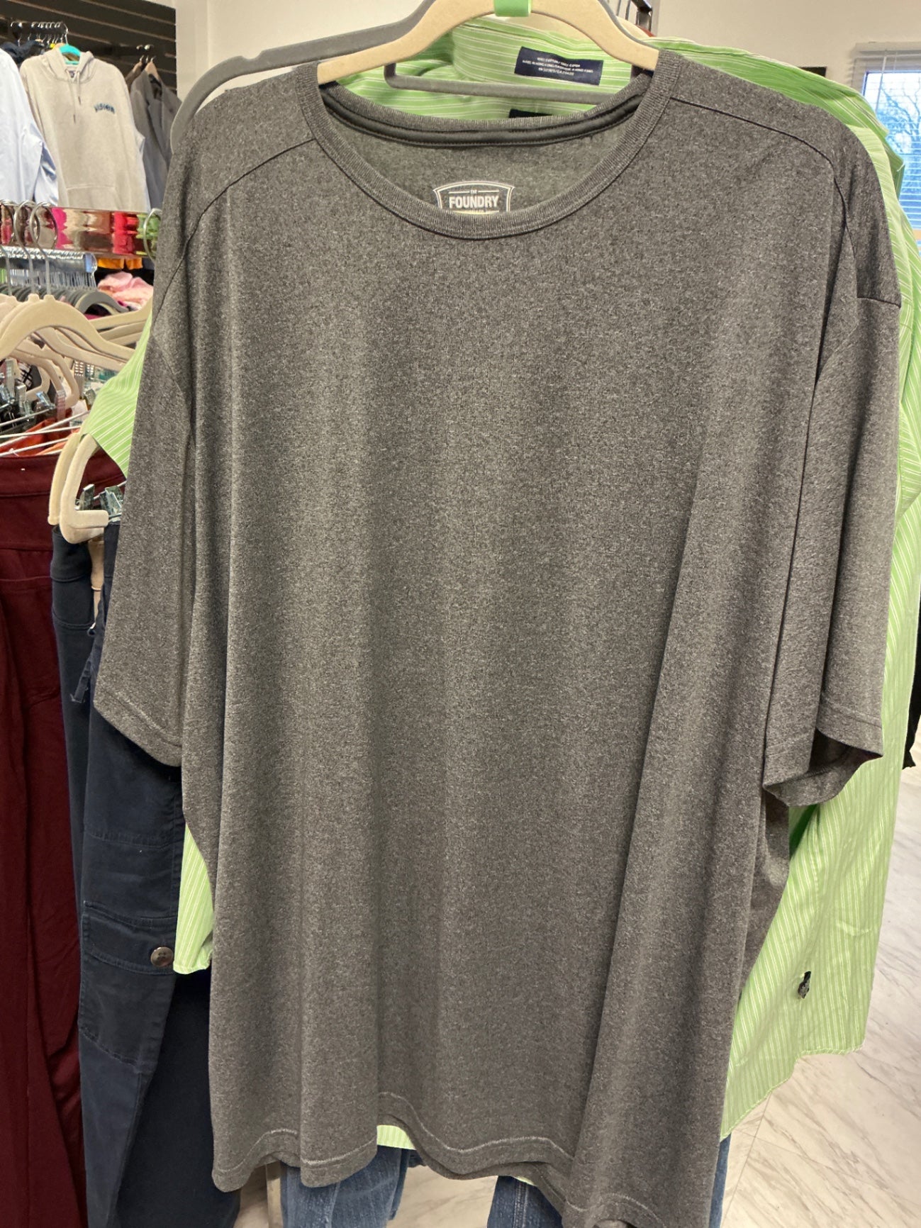 Foundry T-Shirt 4XL Gray