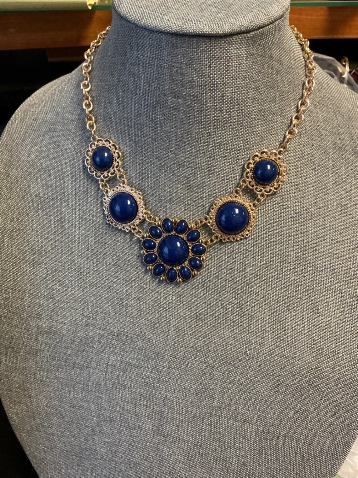 Paparazzi Necklace Blue NWOT
