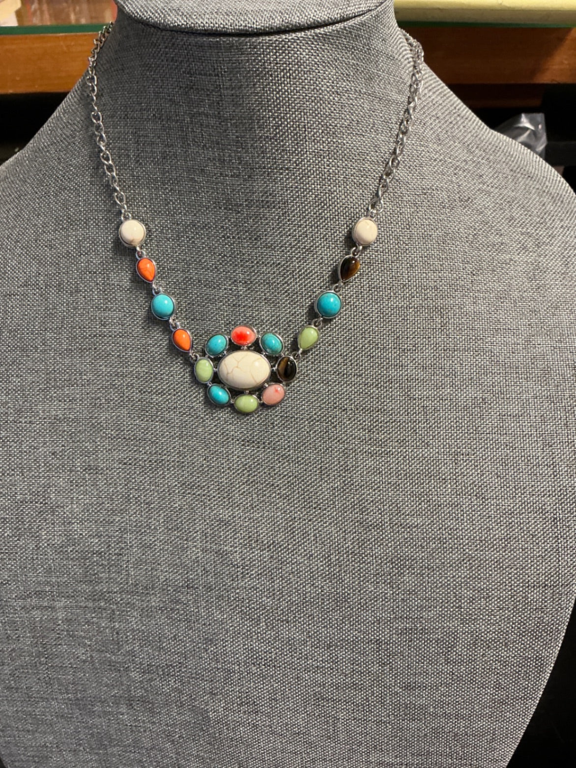 Paparrazi Necklace 2 pc Set Multicolor