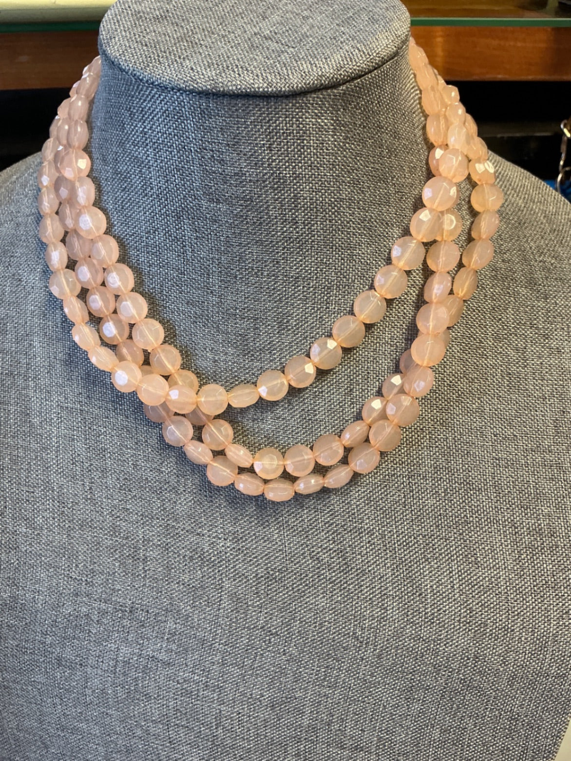 Paparazzi Necklace 2 pc Set Peach NWT