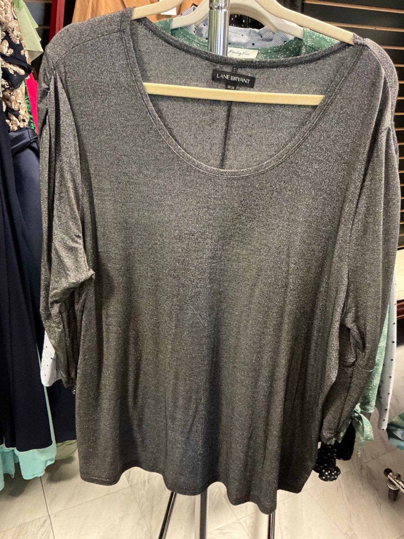 Lane Bryant Top 18/20 Gray
