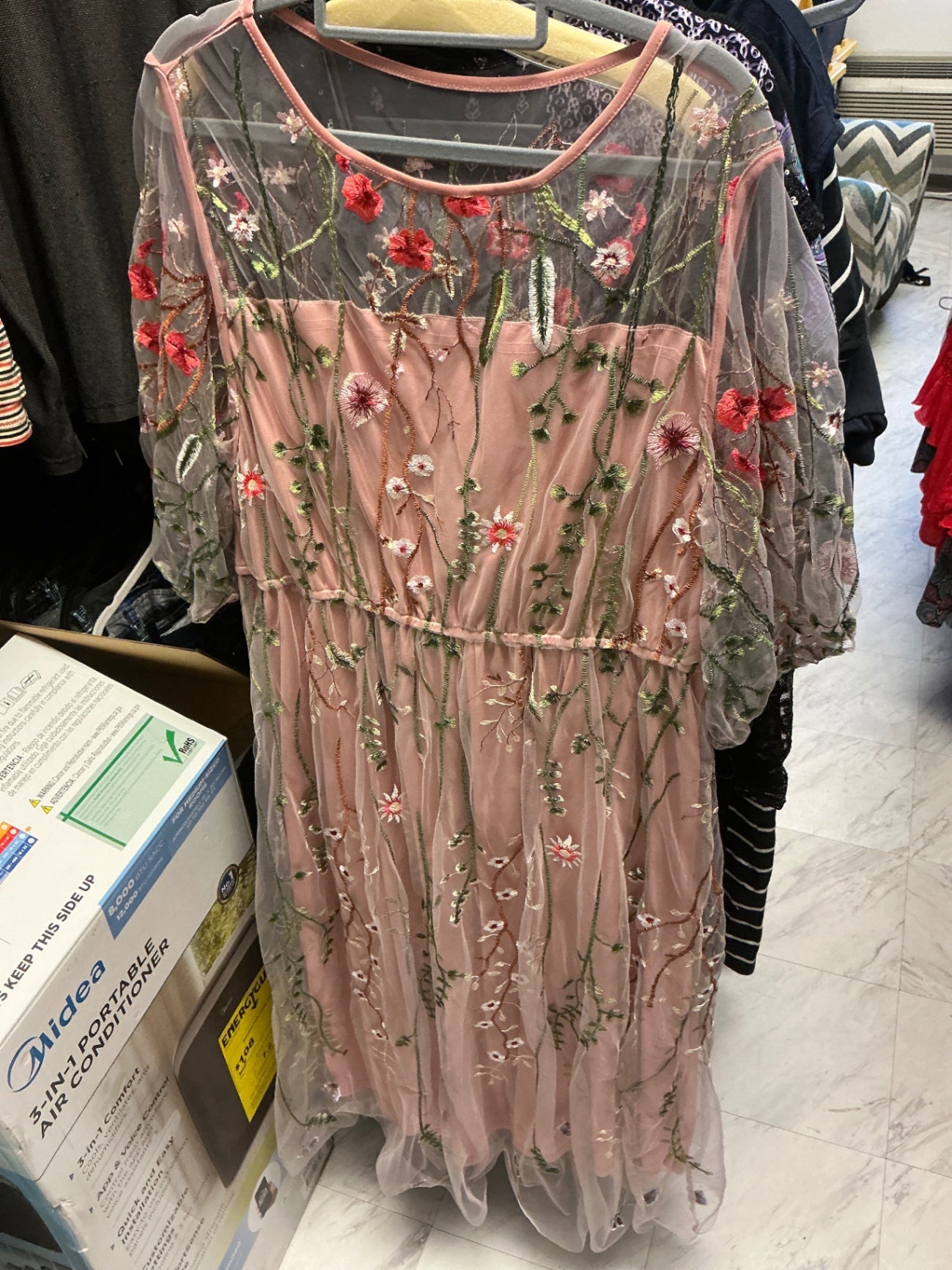 Dress 4X Pink