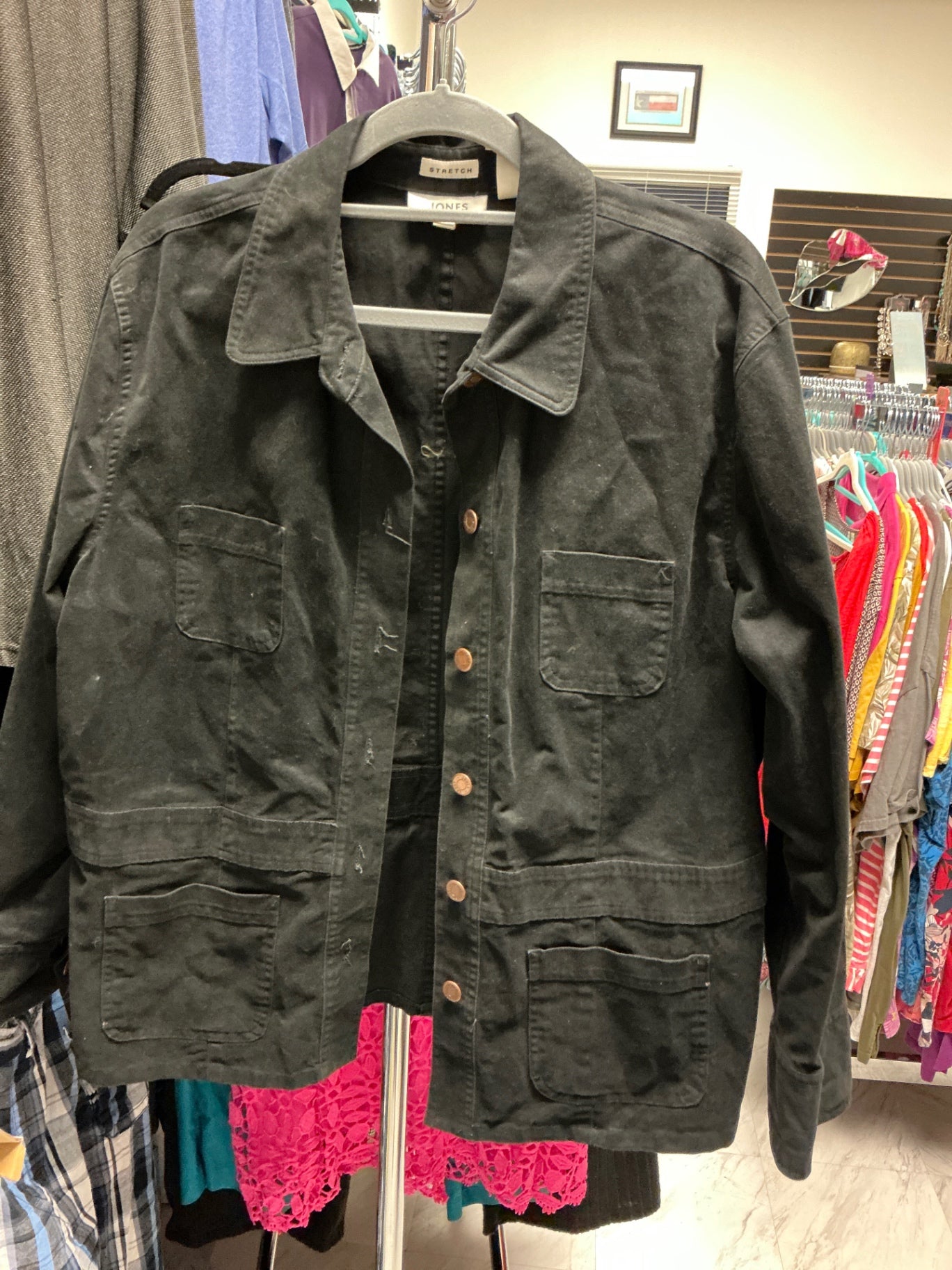 Jones Jacket XXL Black