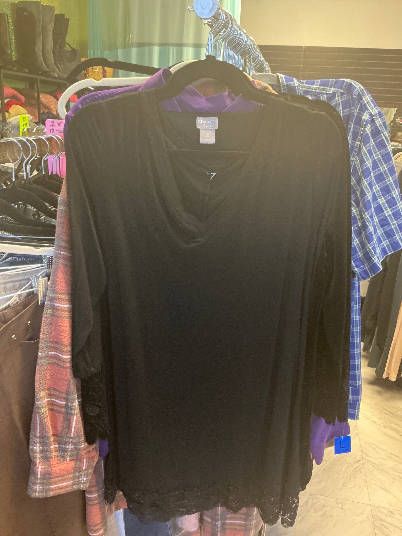 Tunic 2X Black