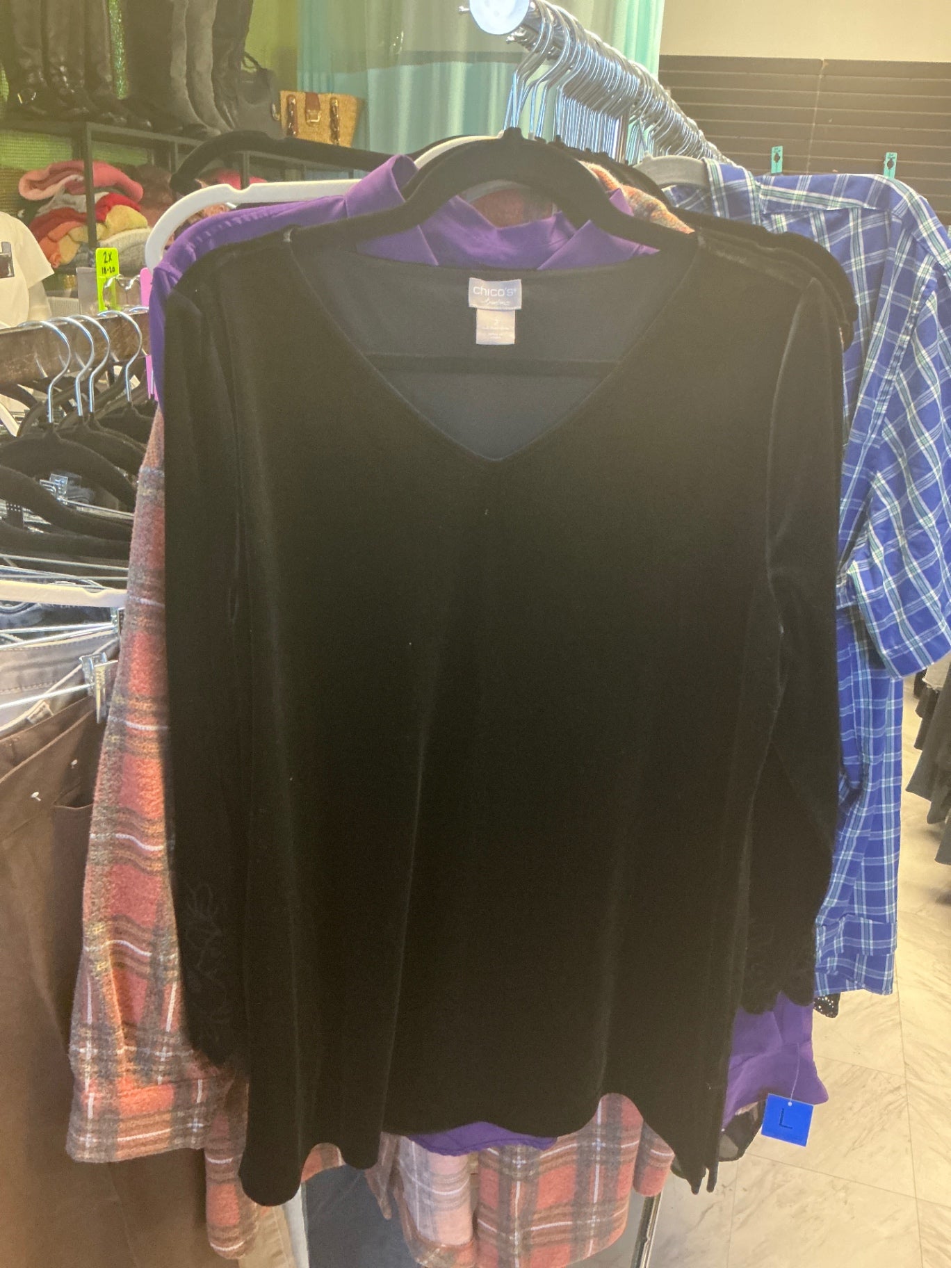 Chico's Top Black