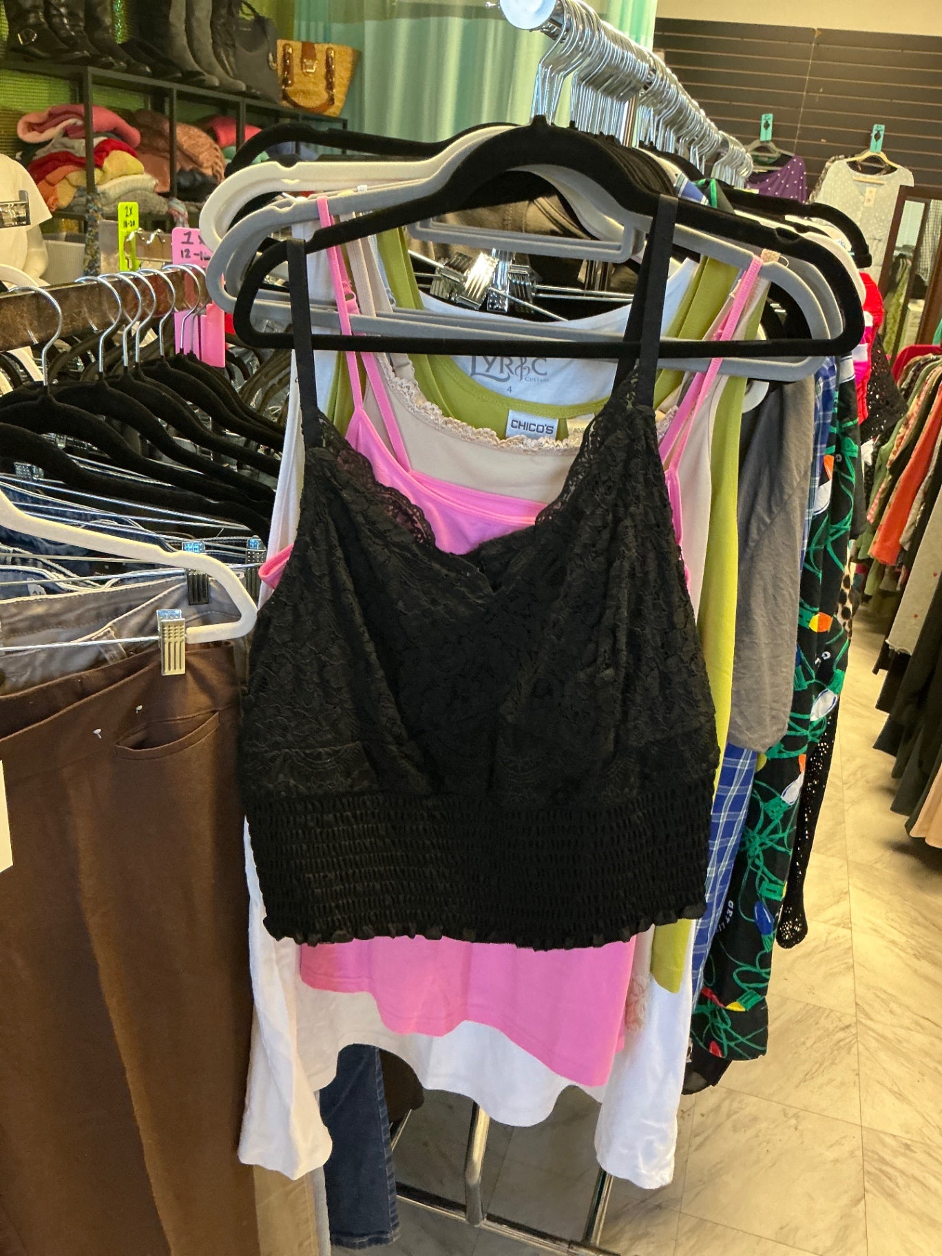 Torrid Cami Top 3 Black