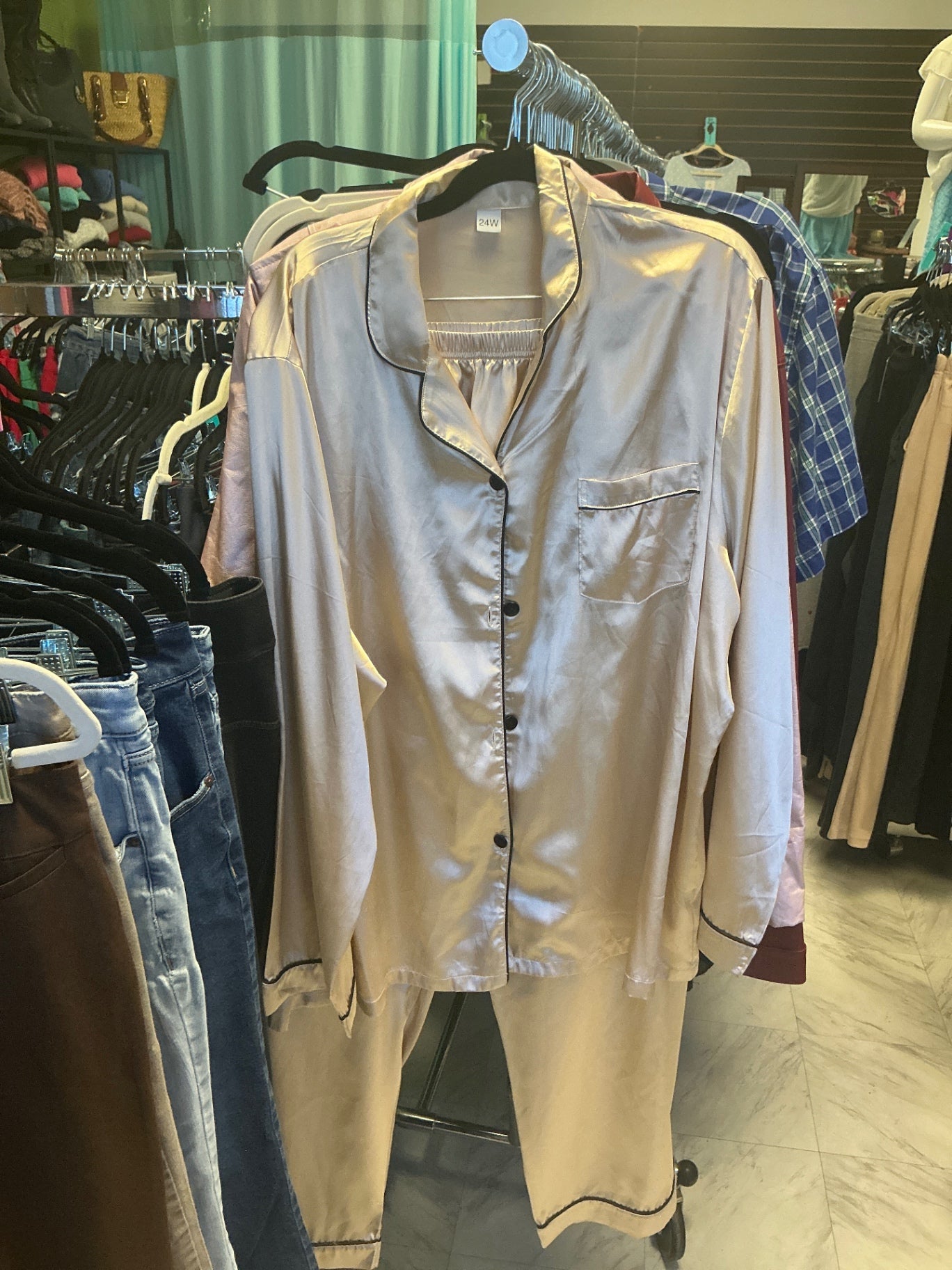 Pajama Set 24W Beige