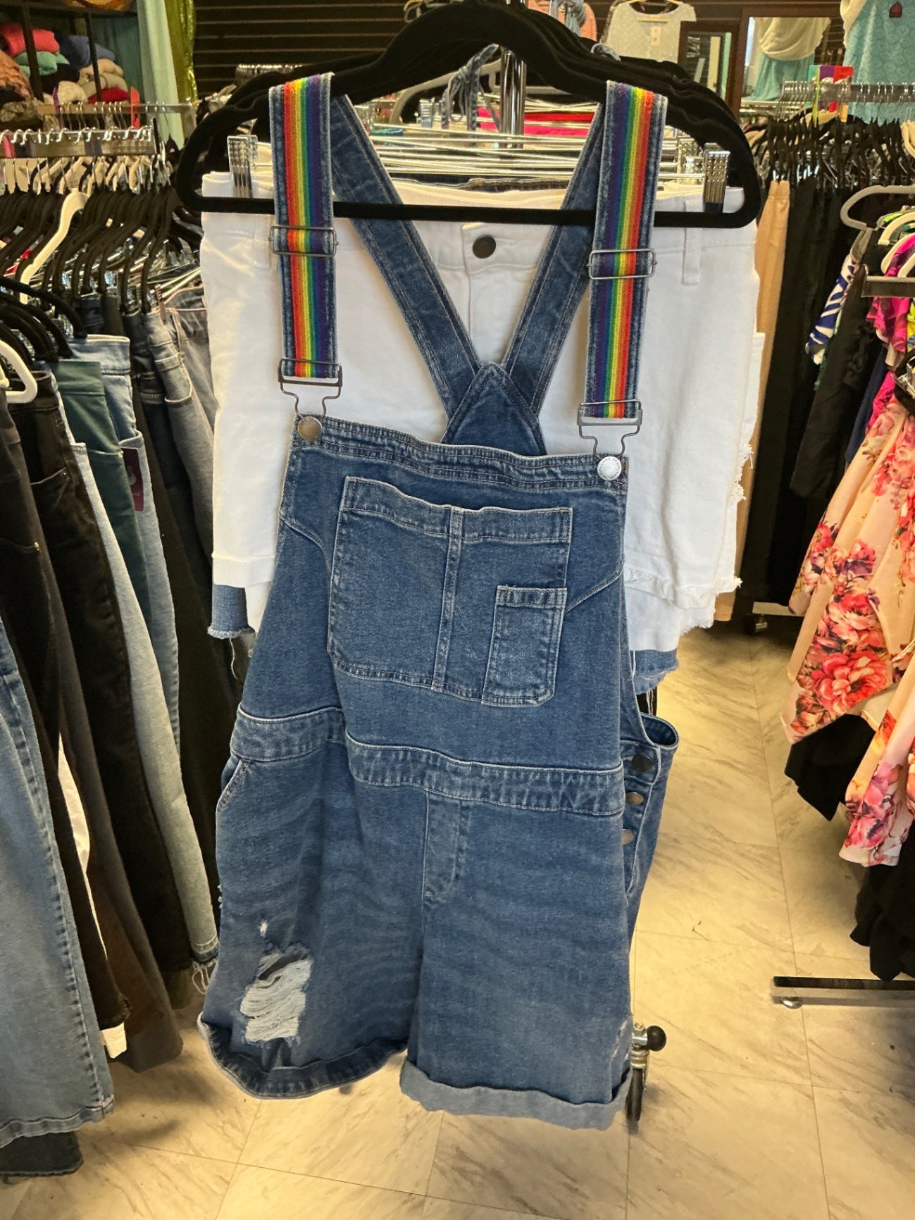 Lane Bryant Overalls 24 Blue
