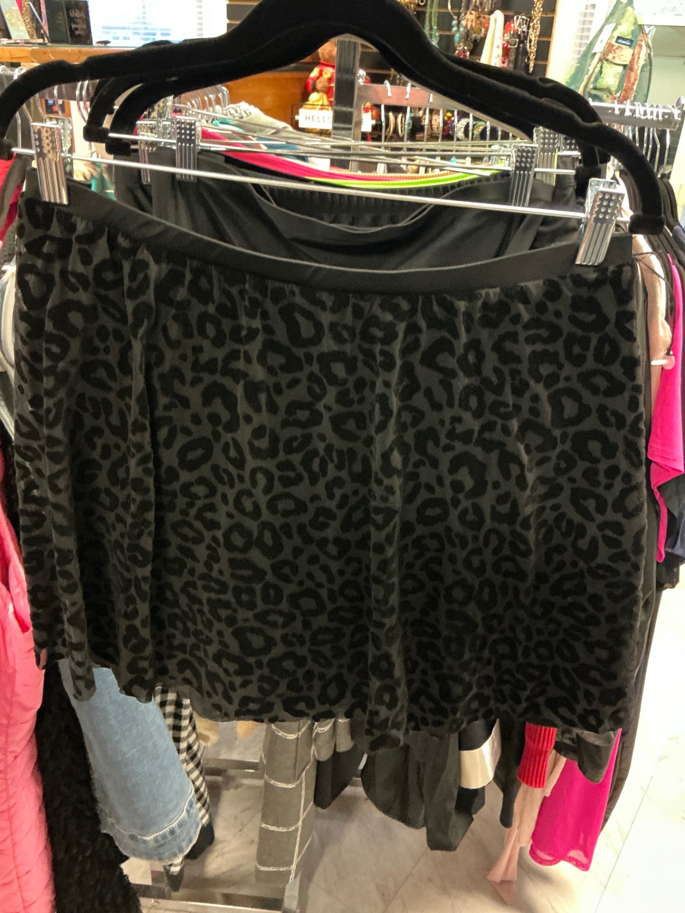 Torrid Swim Skirt 3 Black