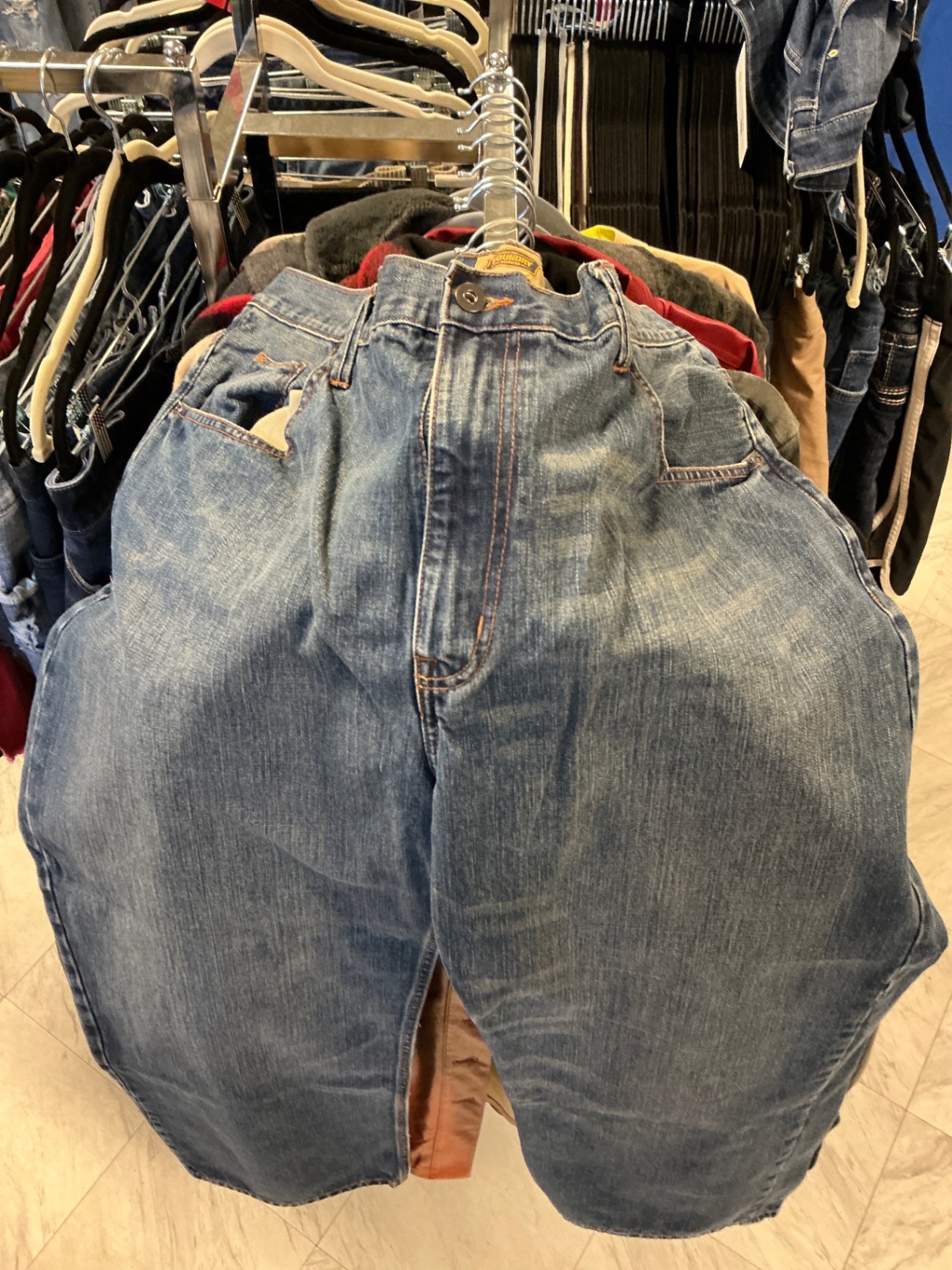 The Foundery Jeans 44x29 Blue