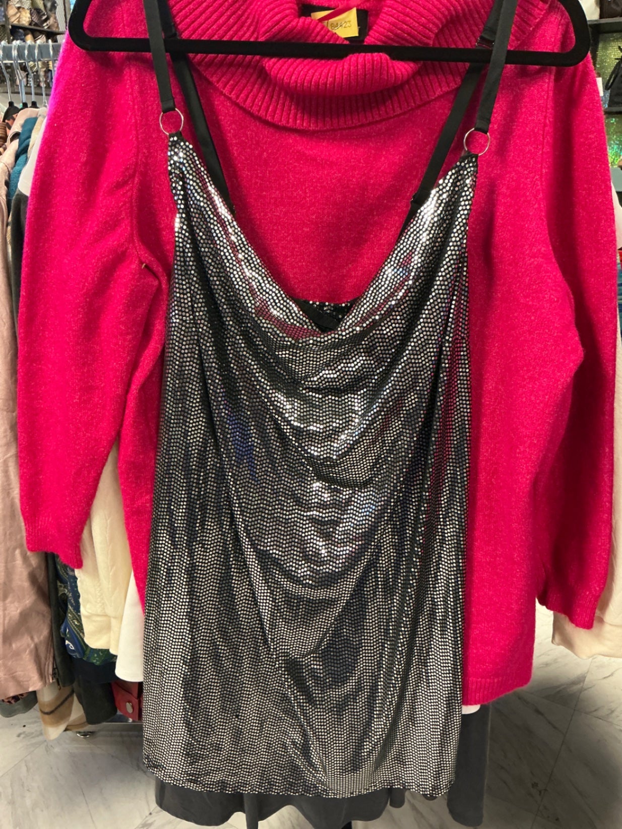 Lane Bryant Cacique Dress - Silver - 14/16