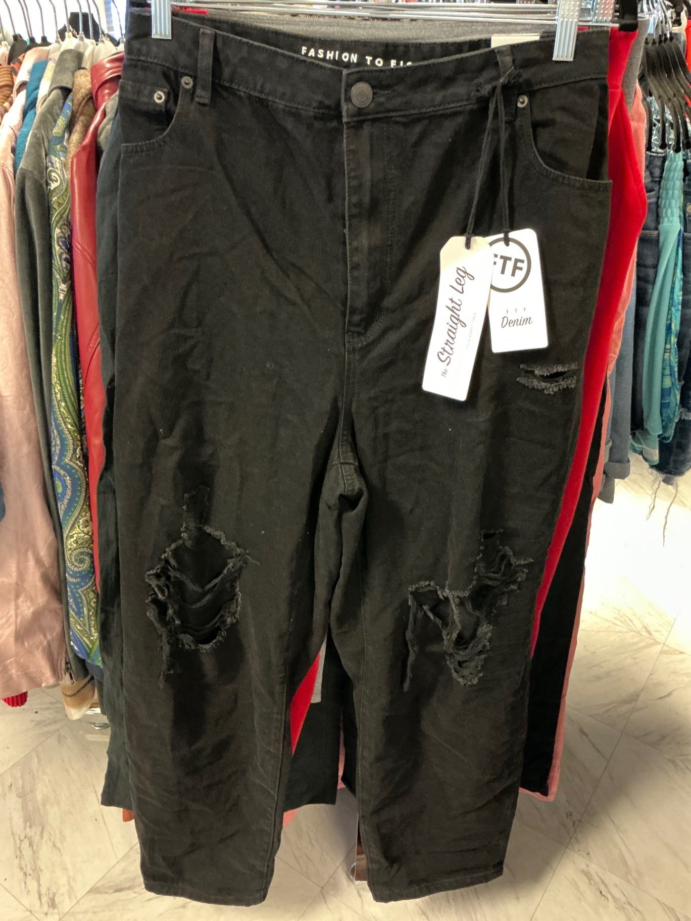 Fashion to Figure Jeans - Black - 20 NWT