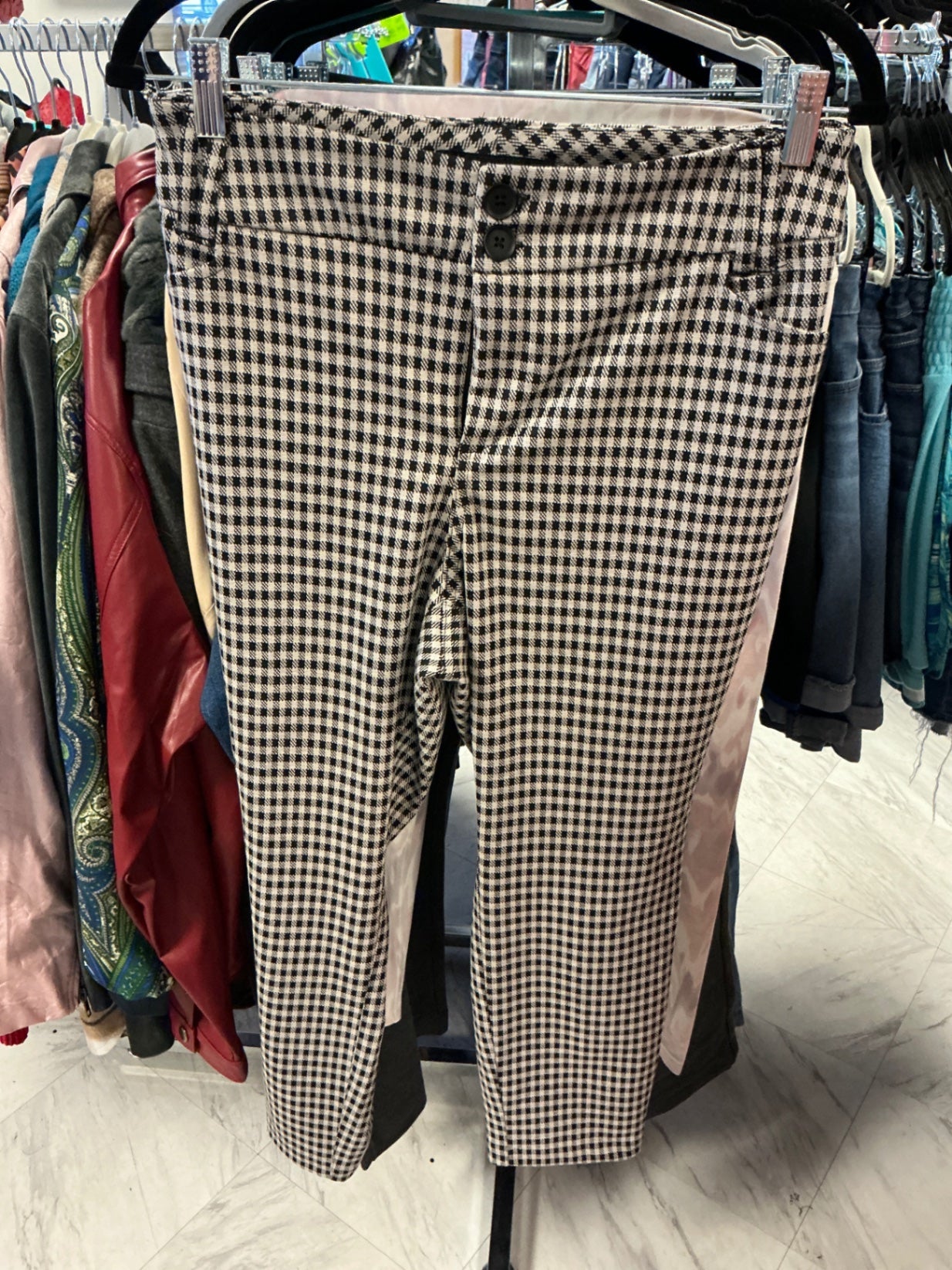 Torrid Pants - Black and khaki Checkered - 18