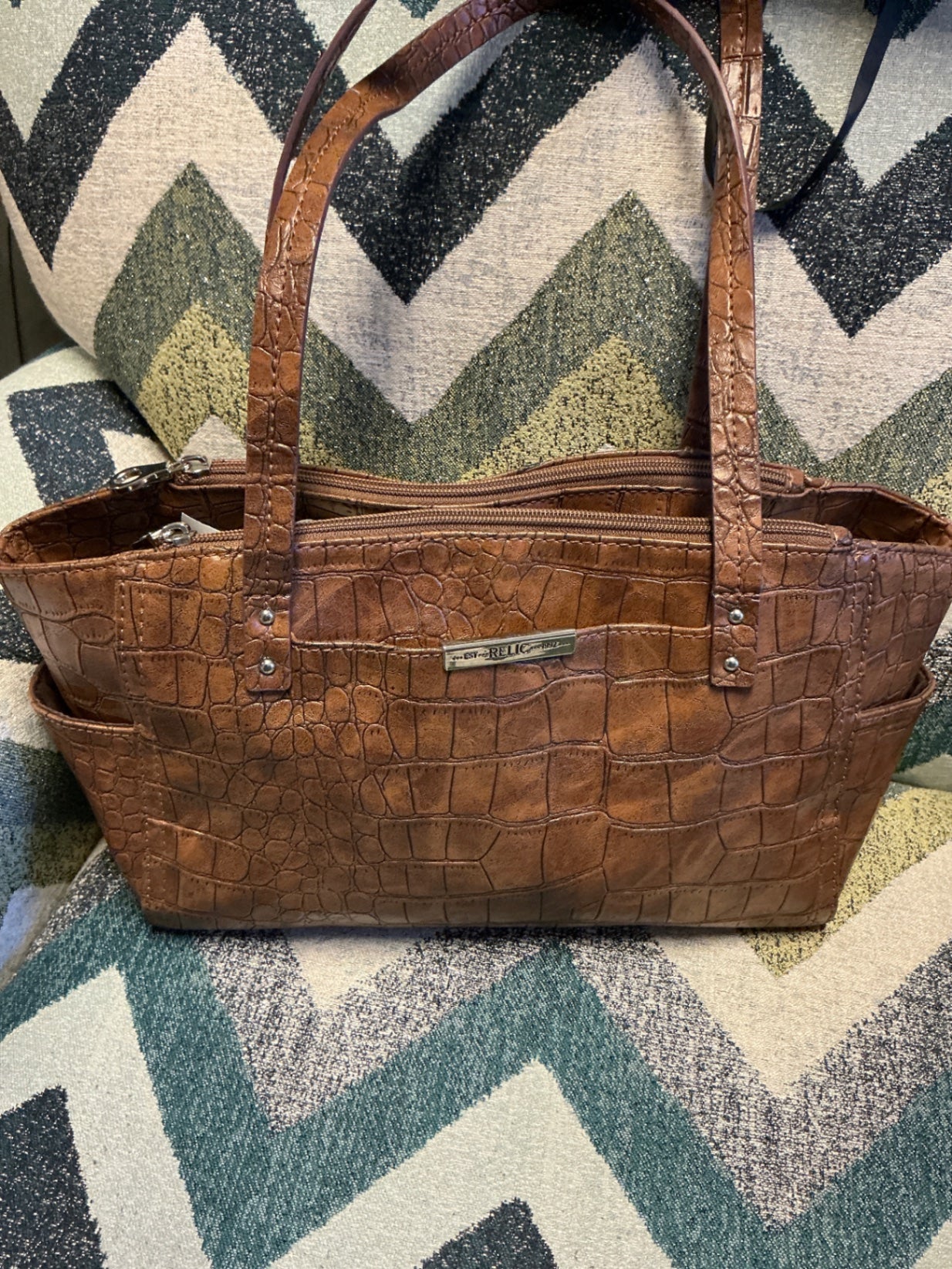 Relic Handbag - Brown -