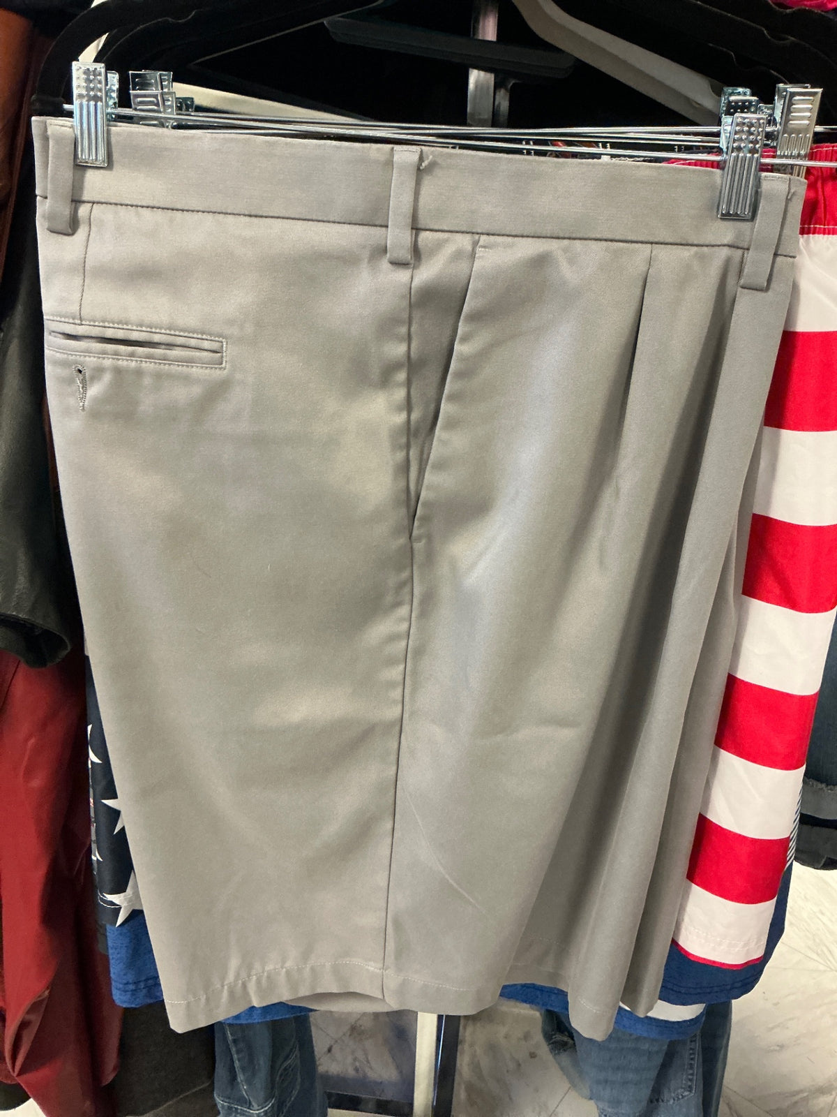 Roundtree & York Dress Shorts - Gray - 50