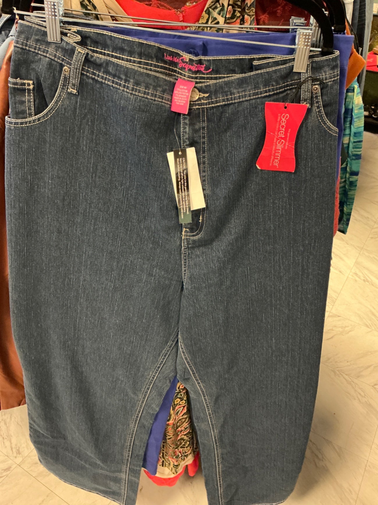 Liz&Me Jeans - Dark blue - 30W NWT