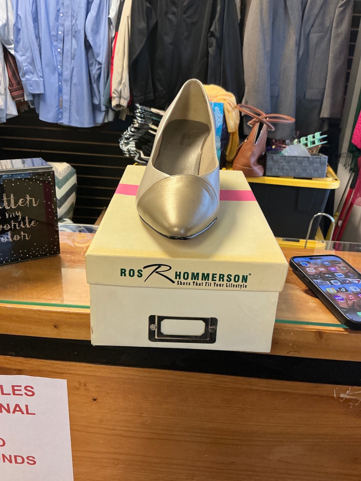Ros Hommerson Pump Shoes - Gold - 12