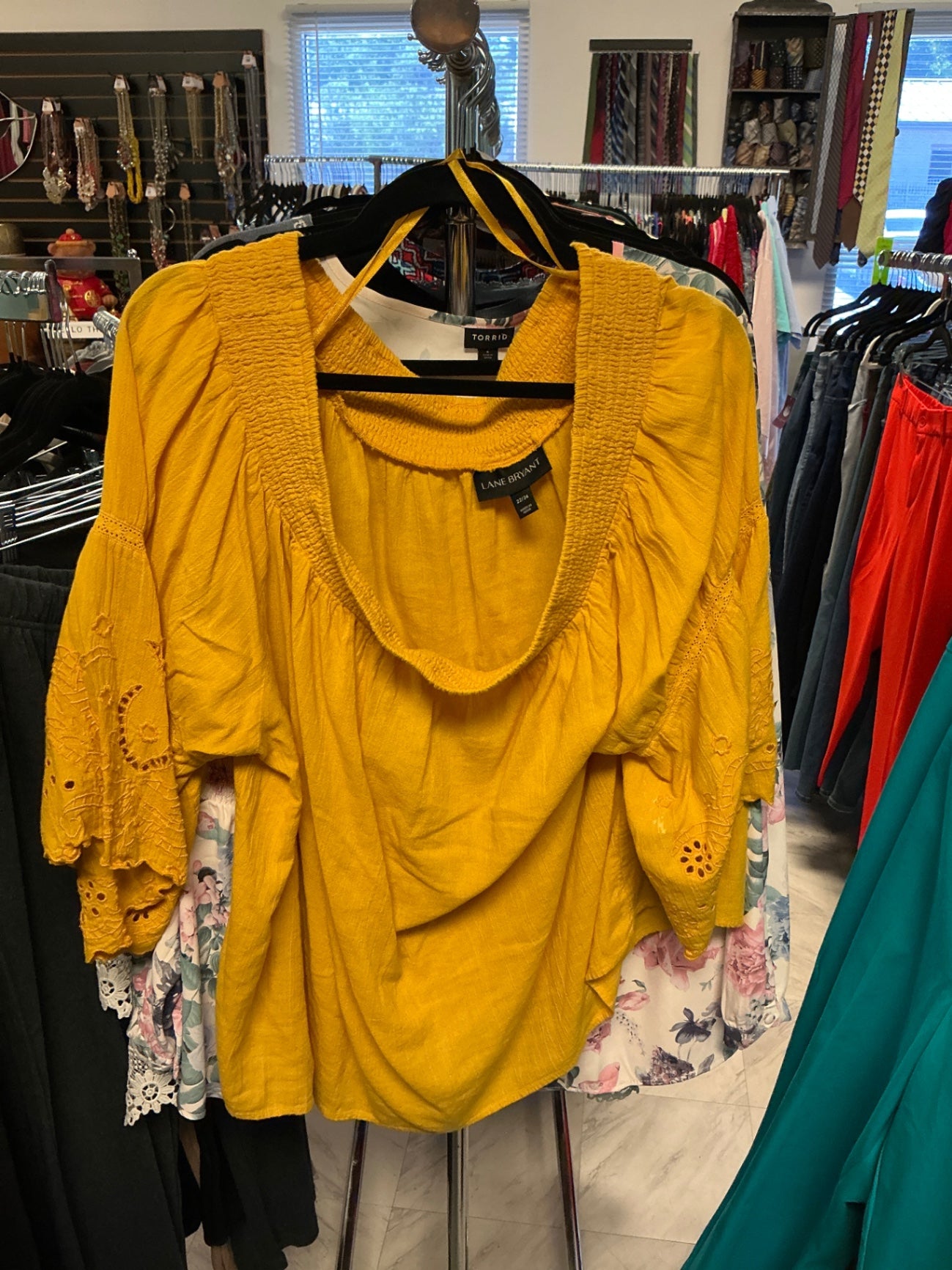 Lane Bryant Blouse - Yellow - 22/24