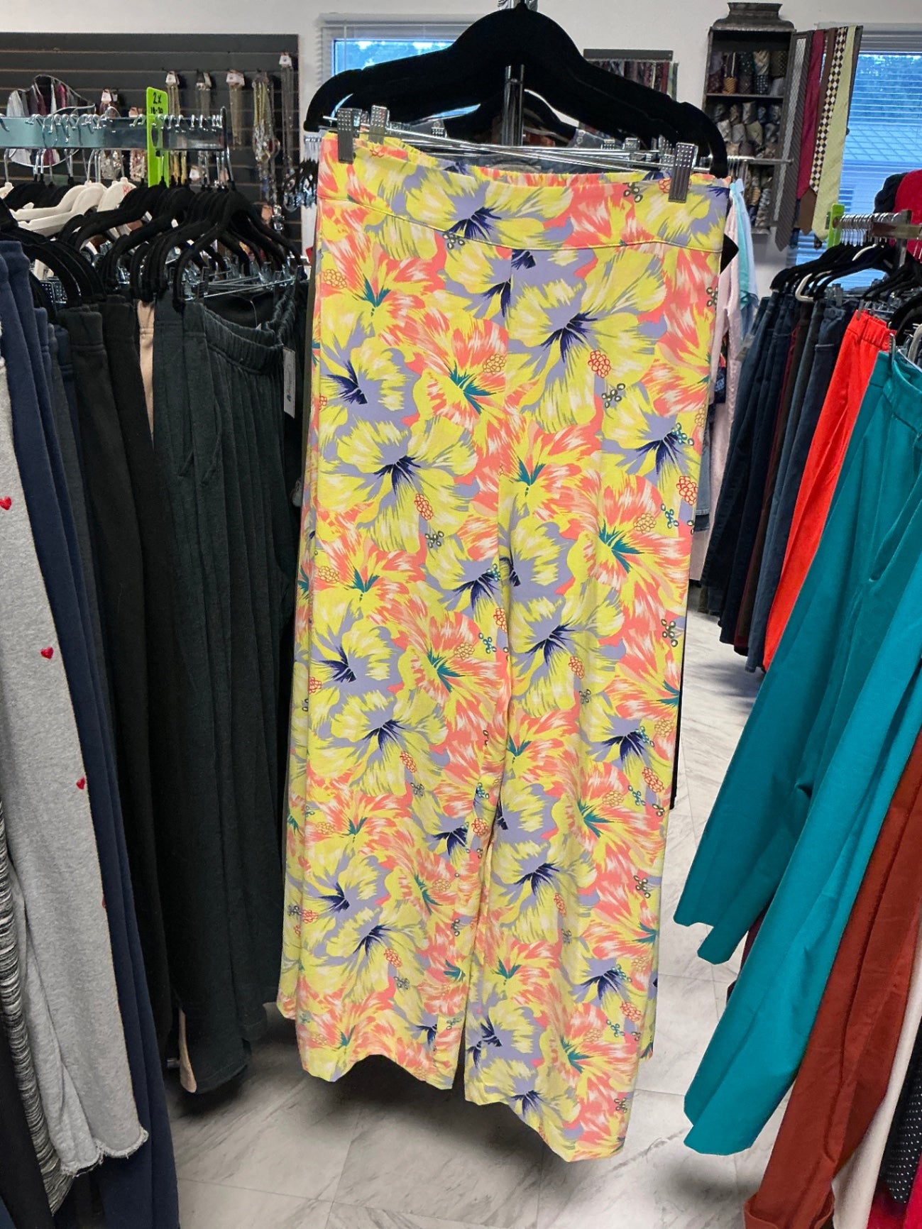 Jessica Simpson Wide-Leg Trousers - Multicolor (Yellow, Pink, Purple, Green) - 3X NWT
