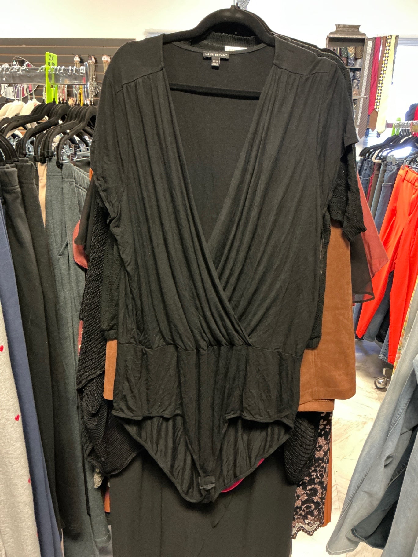 Lane Bryant Bodysuit - Black - 22/24