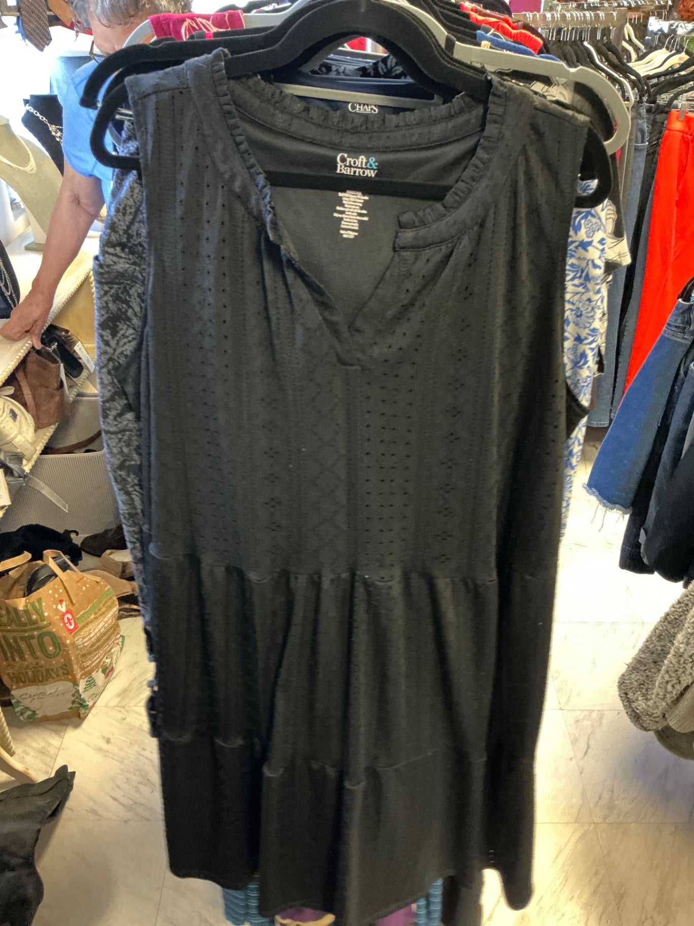Croft & Barrow Dress - Black - 1X