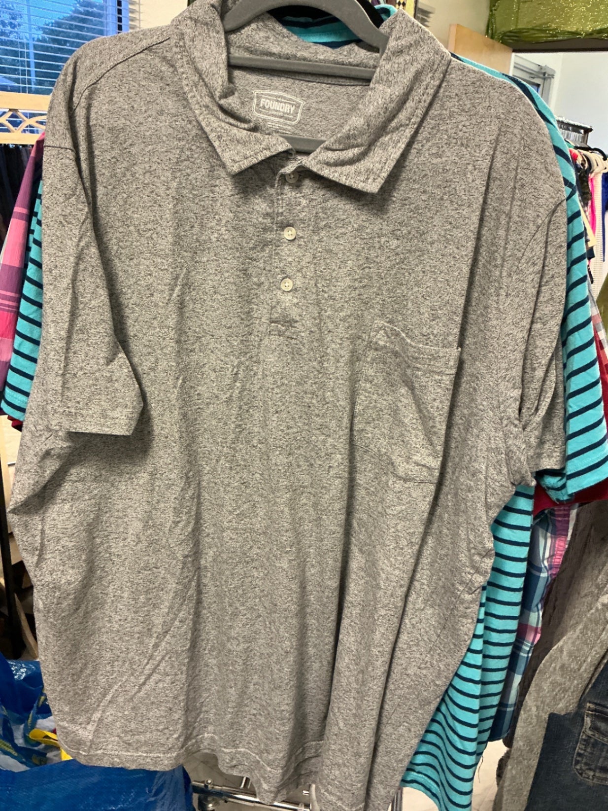Foundry Polo Shirt - Gray - 3XL